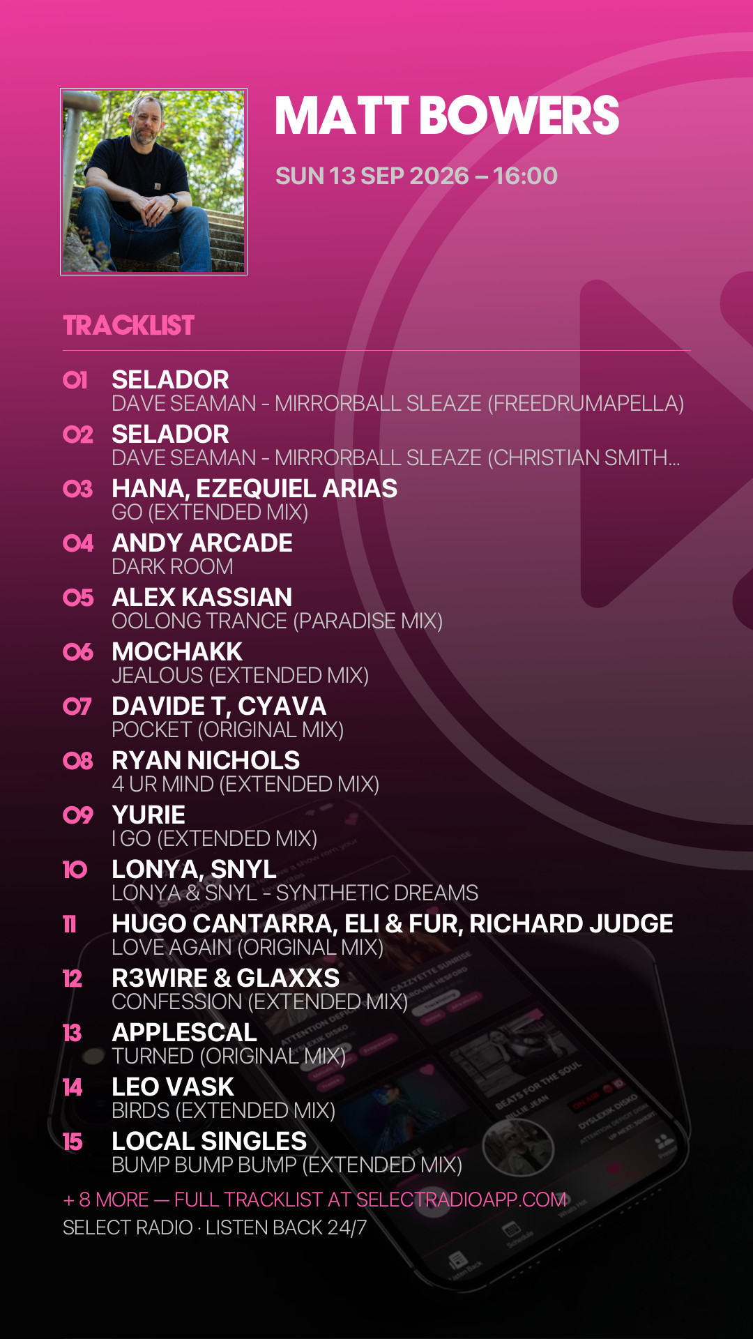 Tracklist Story Preview