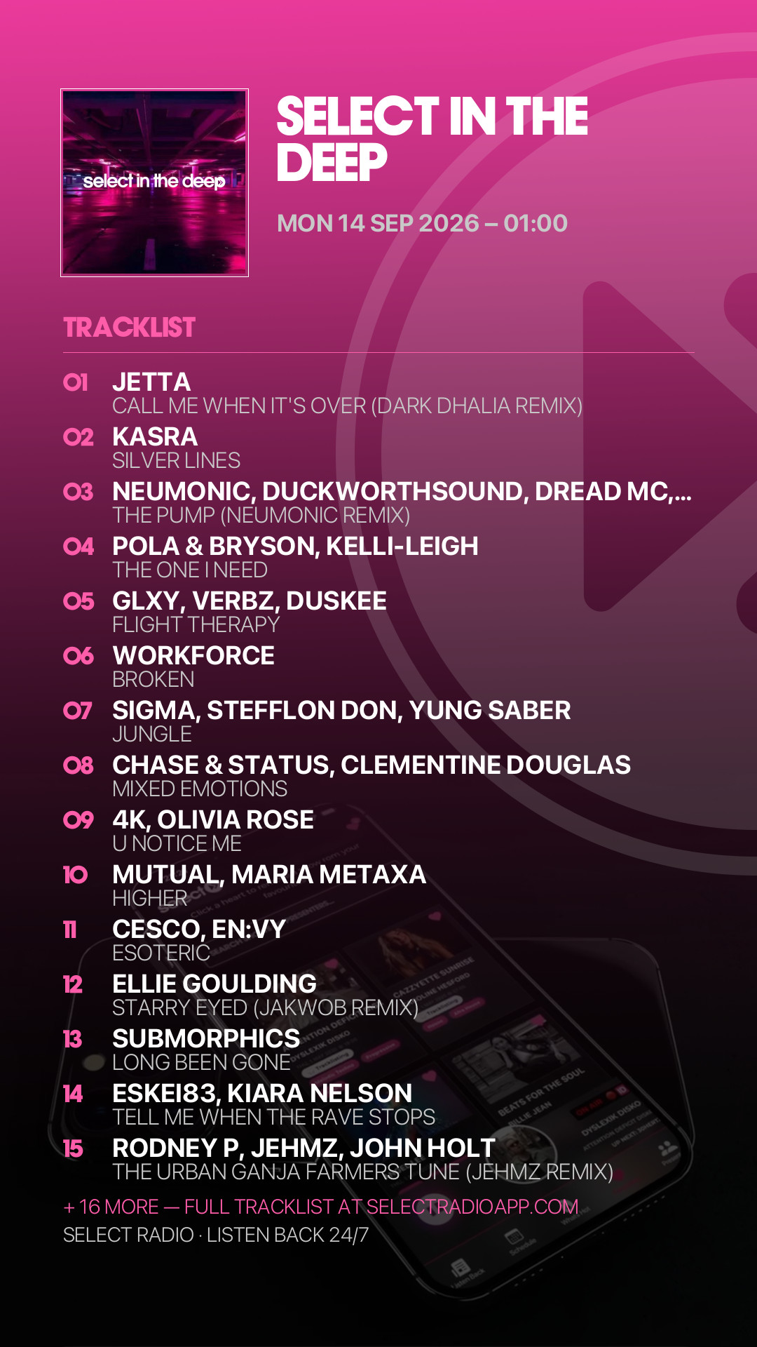 Tracklist Story Preview