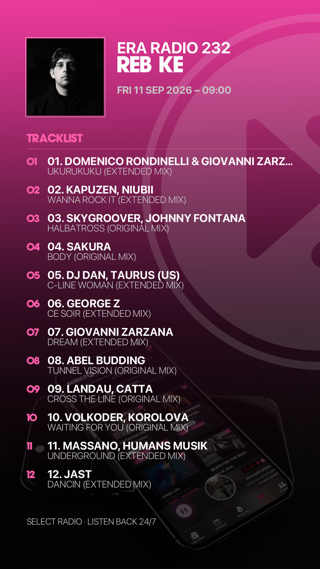 Tracklist Story Preview