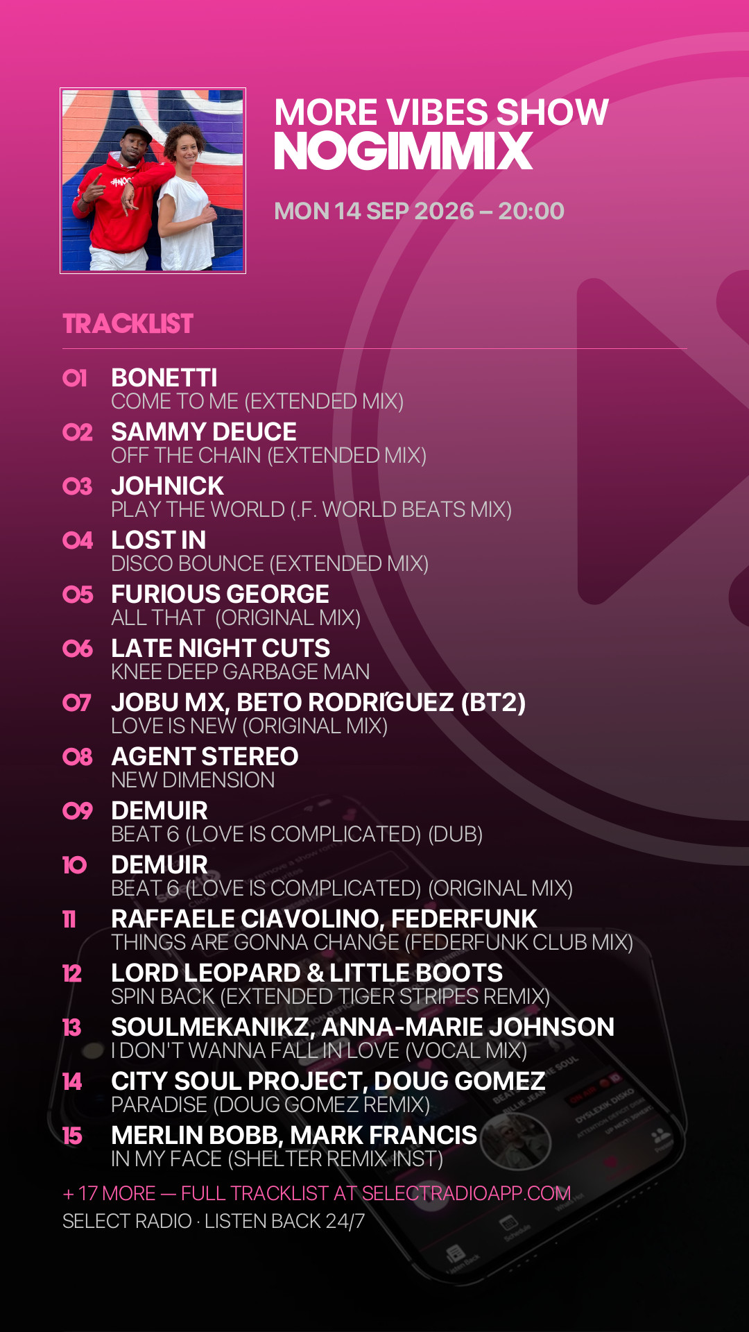 Tracklist Story Preview