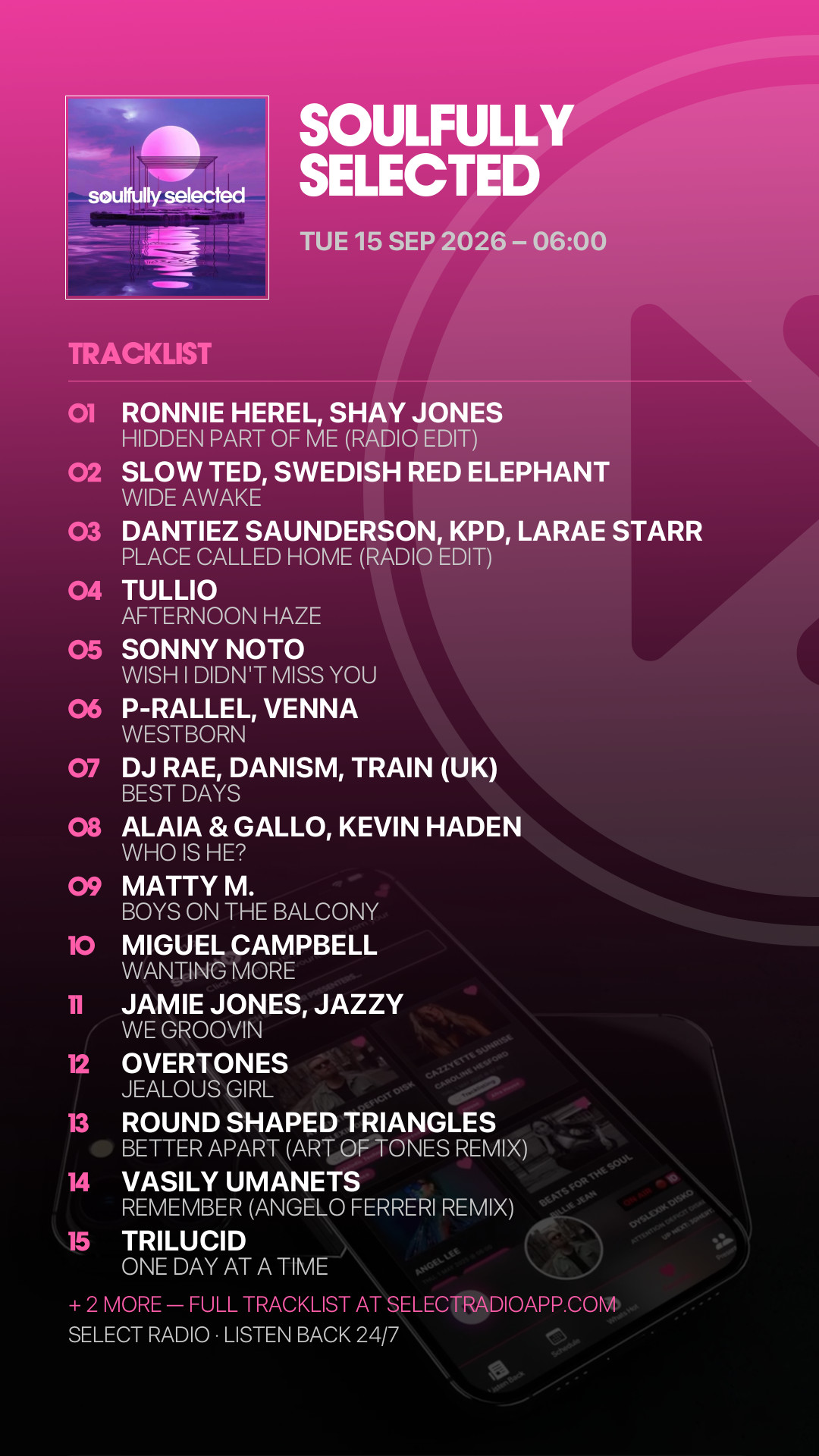 Tracklist Story Preview
