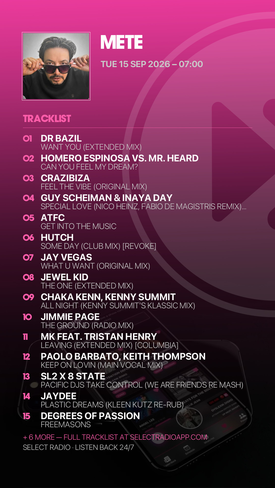Tracklist Story Preview