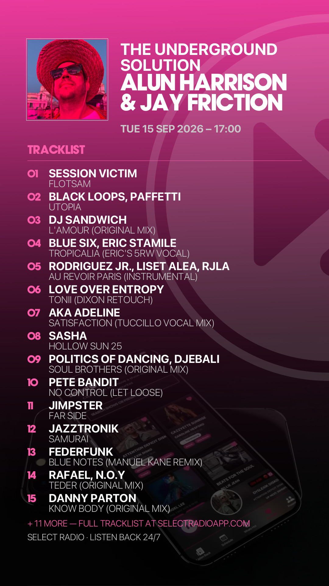 Tracklist Story Preview