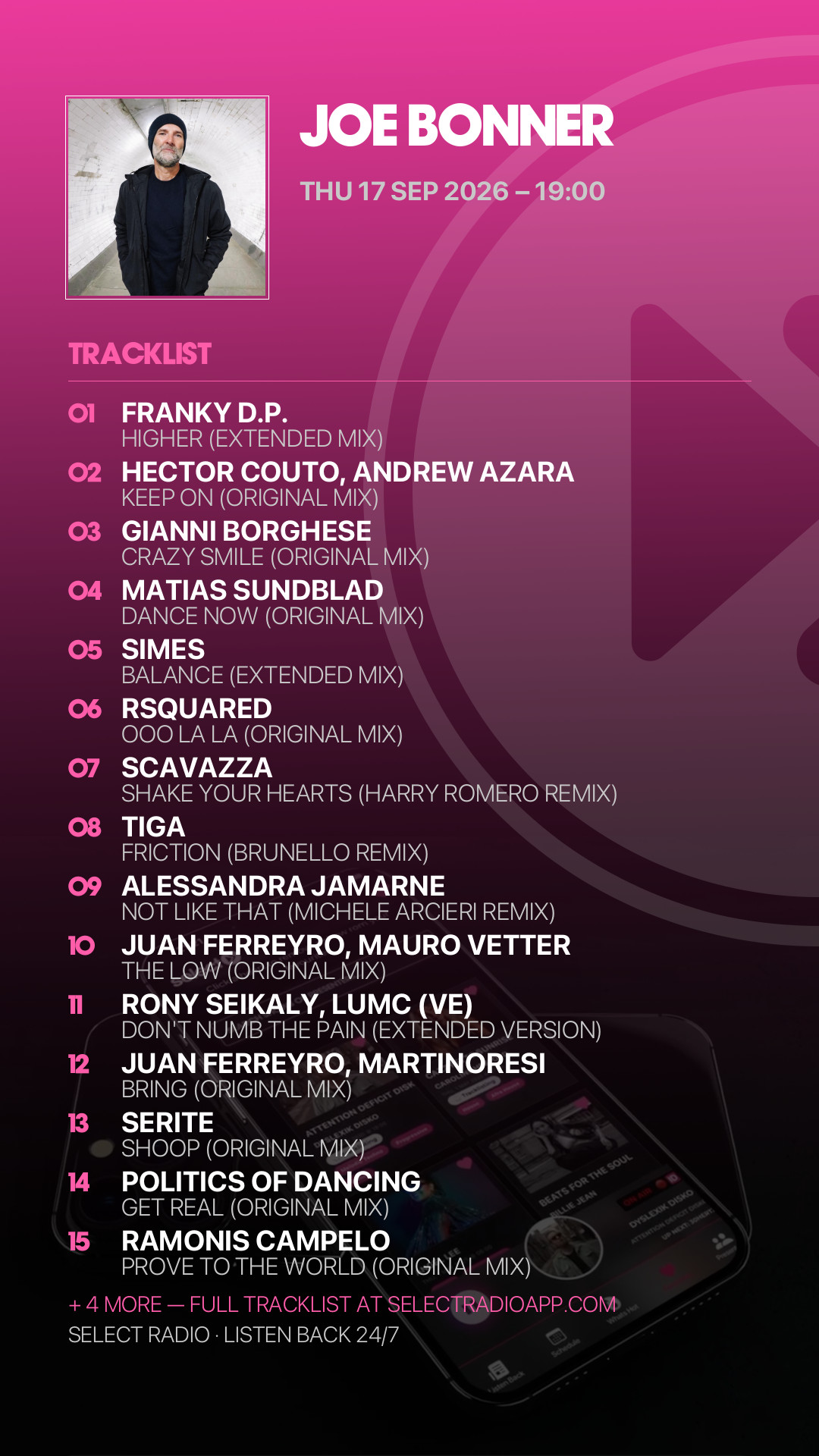 Tracklist Story Preview