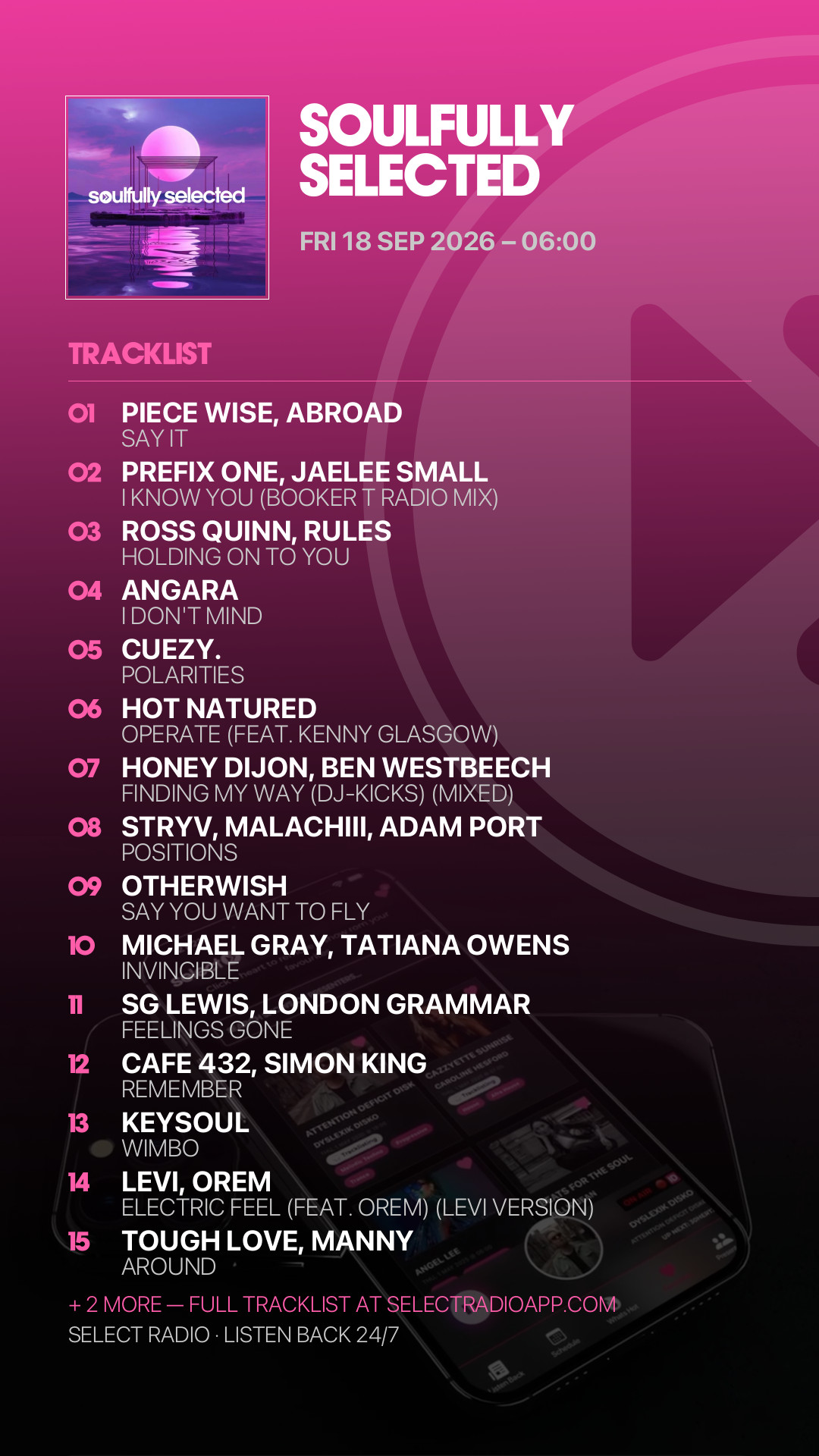 Tracklist Story Preview