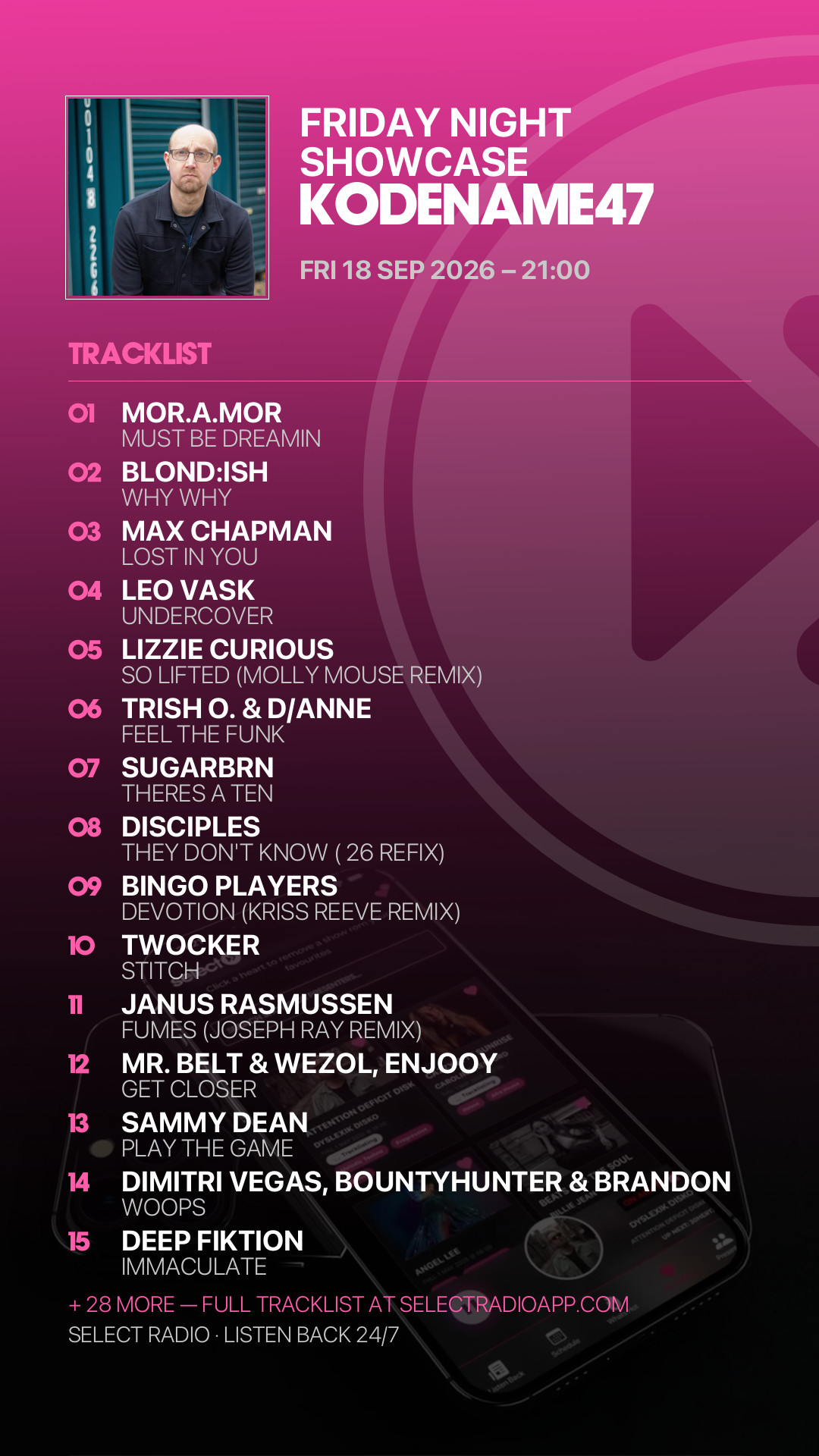 Tracklist Story Preview