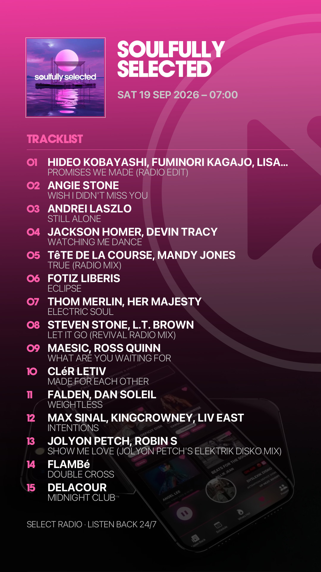 Tracklist Story Preview