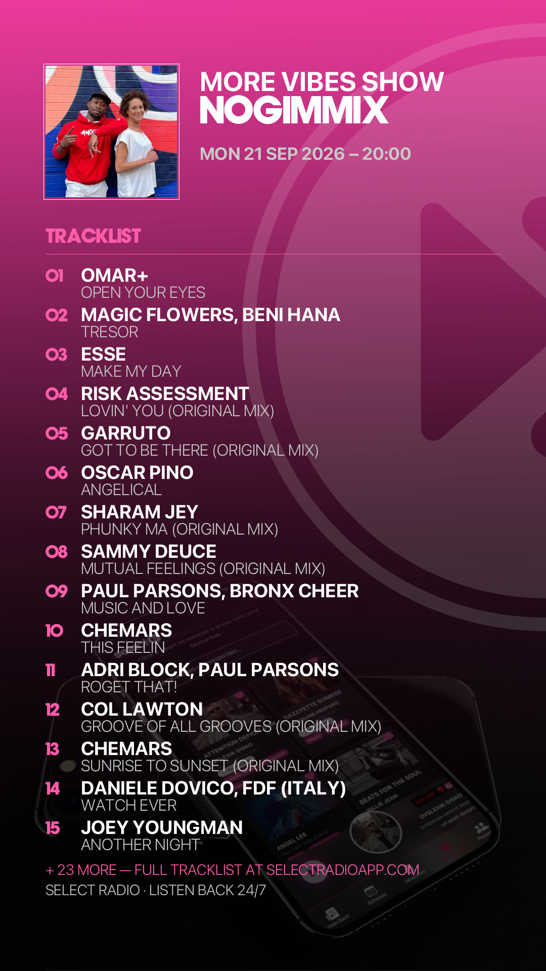 Tracklist Story Preview
