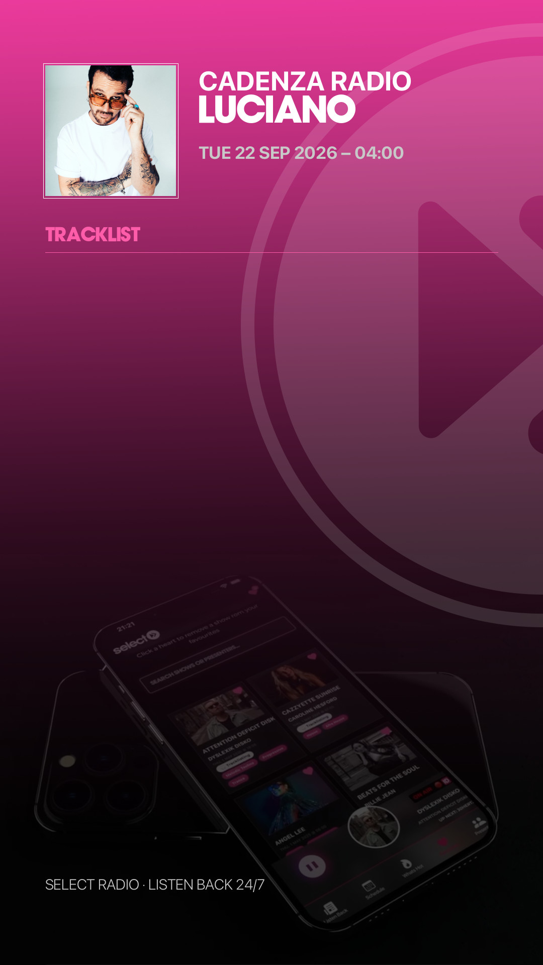 Tracklist Story Preview