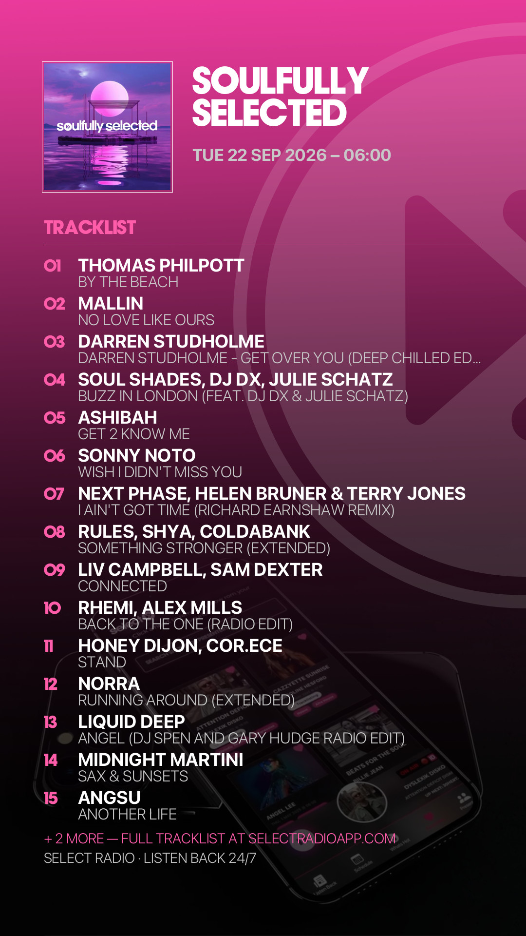 Tracklist Story Preview