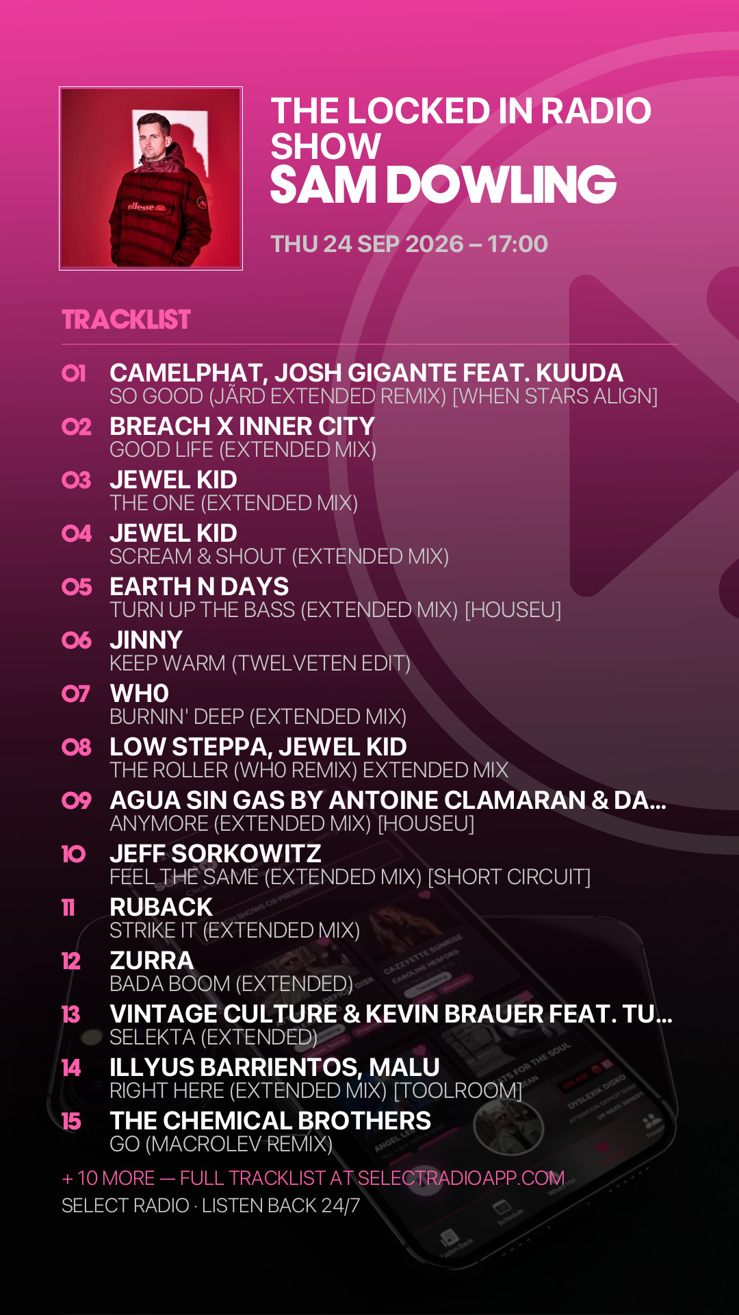 Tracklist Story Preview