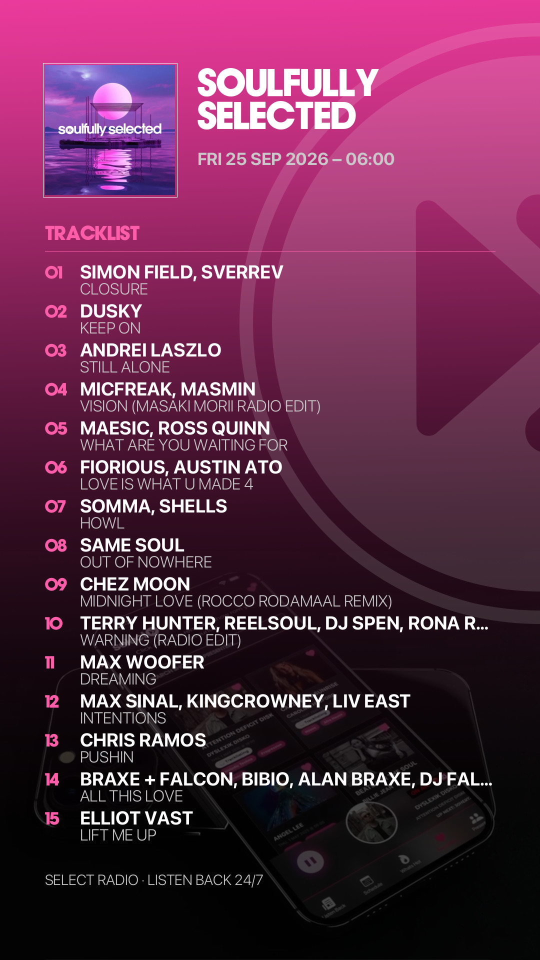 Tracklist Story Preview