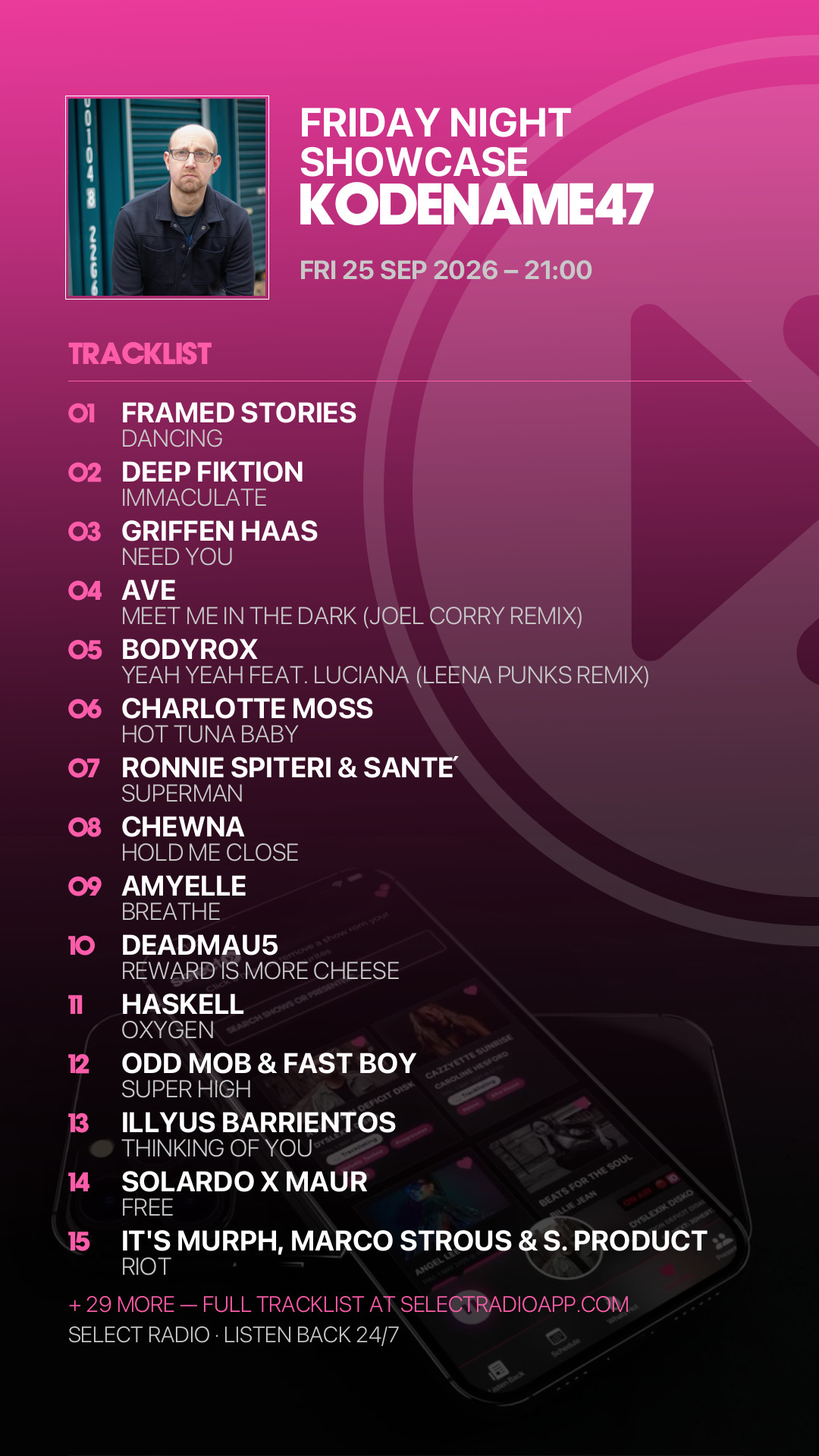 Tracklist Story Preview