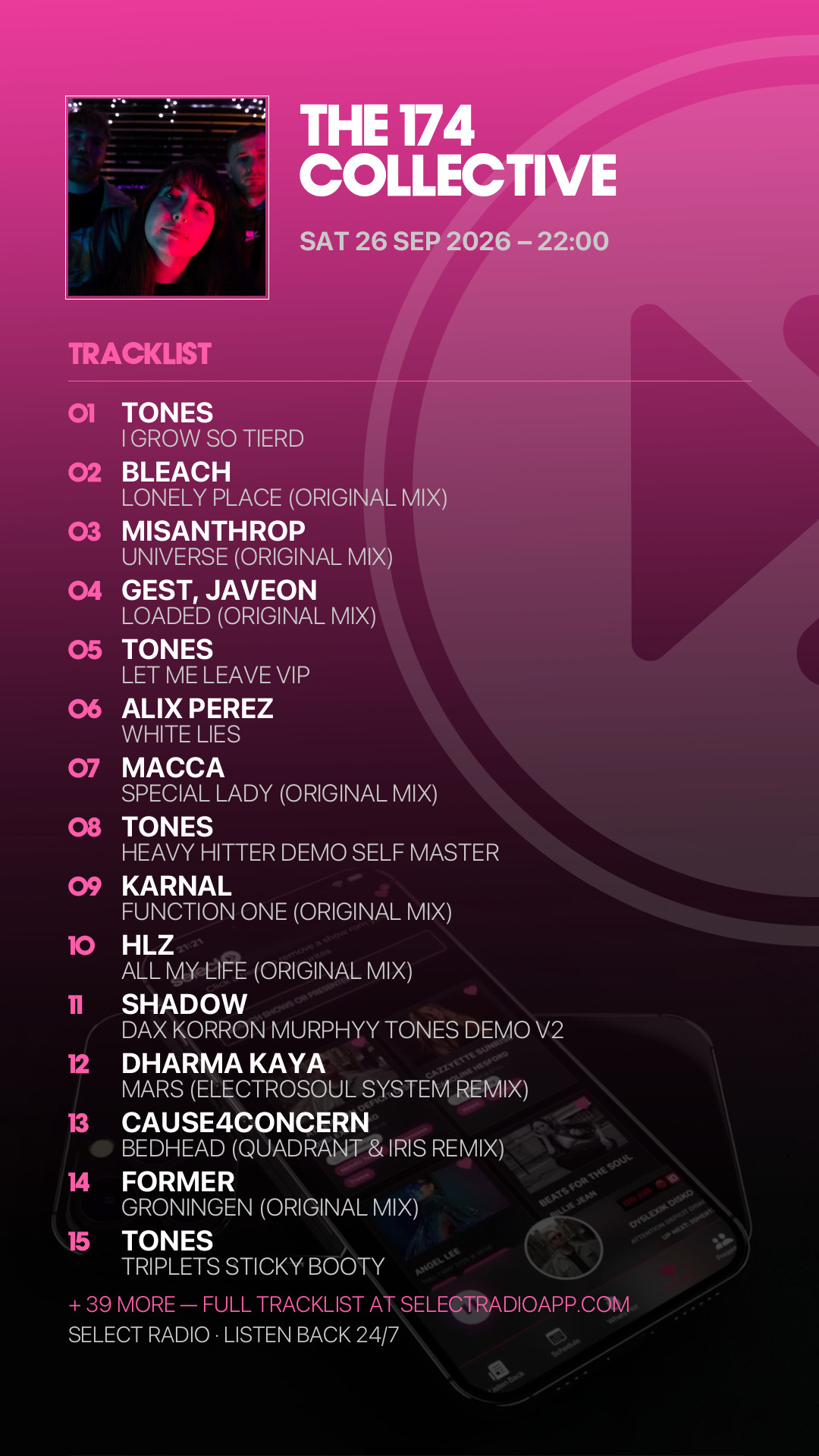 Tracklist Story Preview