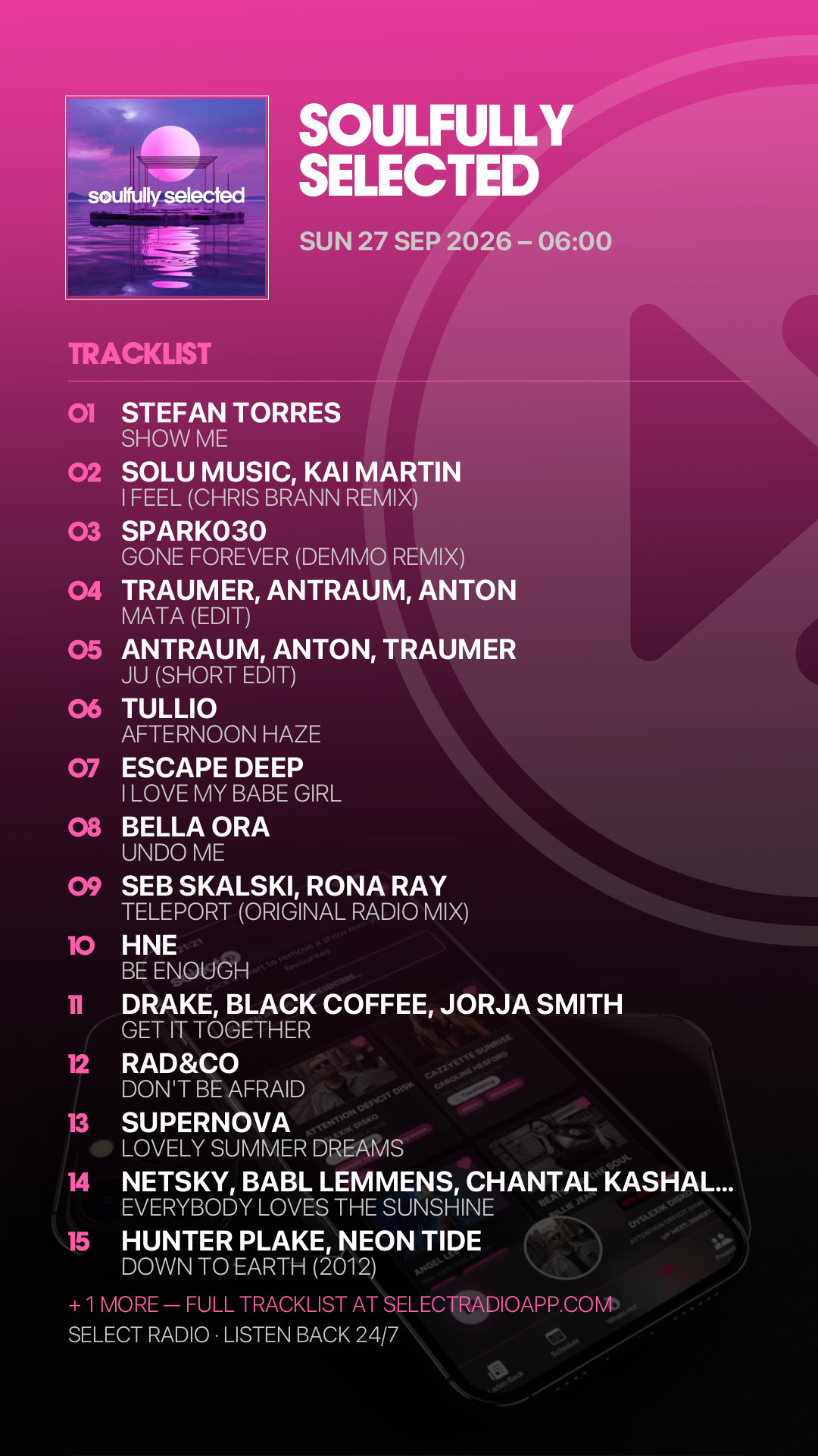 Tracklist Story Preview