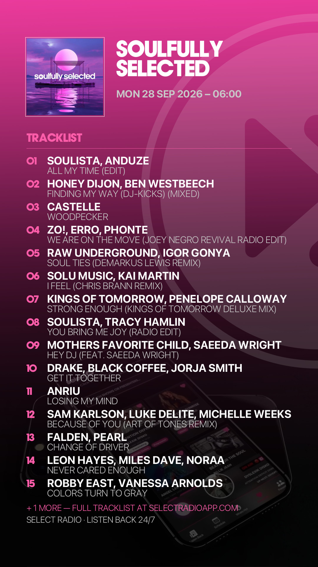 Tracklist Story Preview