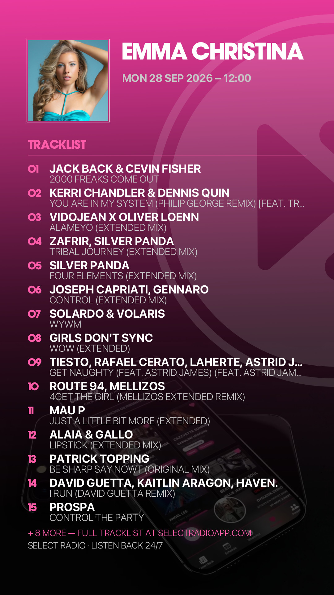 Tracklist Story Preview