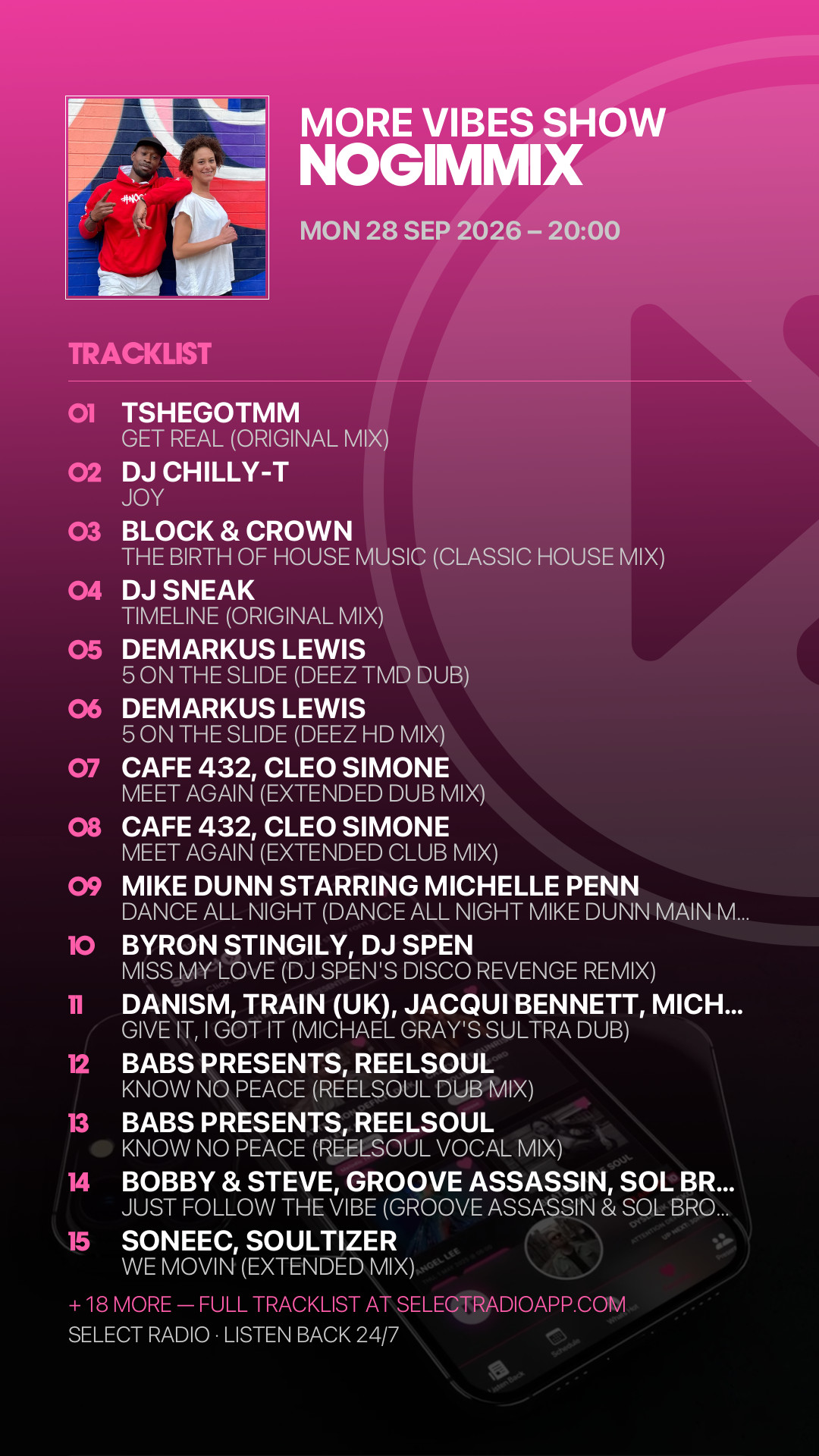 Tracklist Story Preview