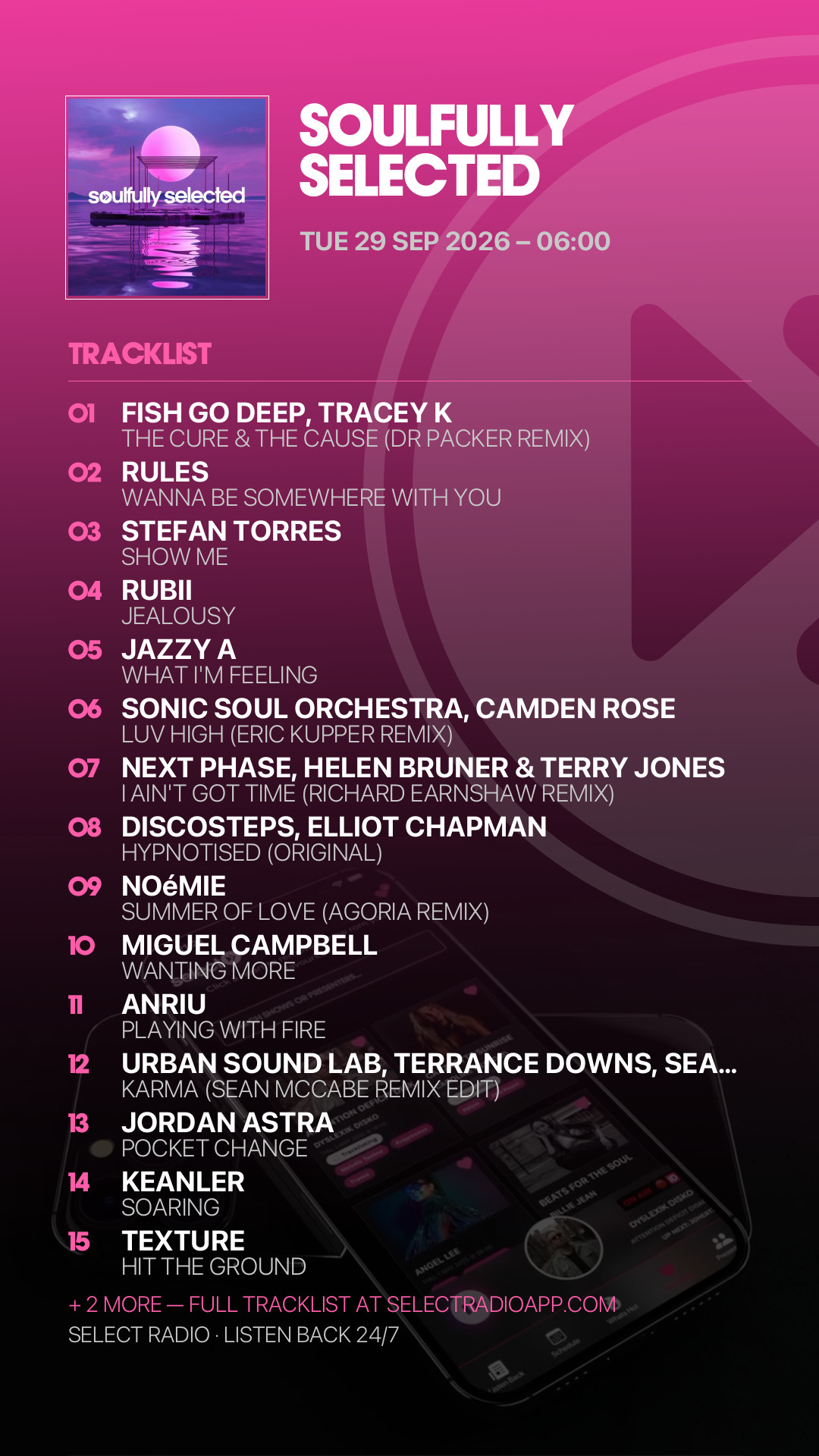 Tracklist Story Preview