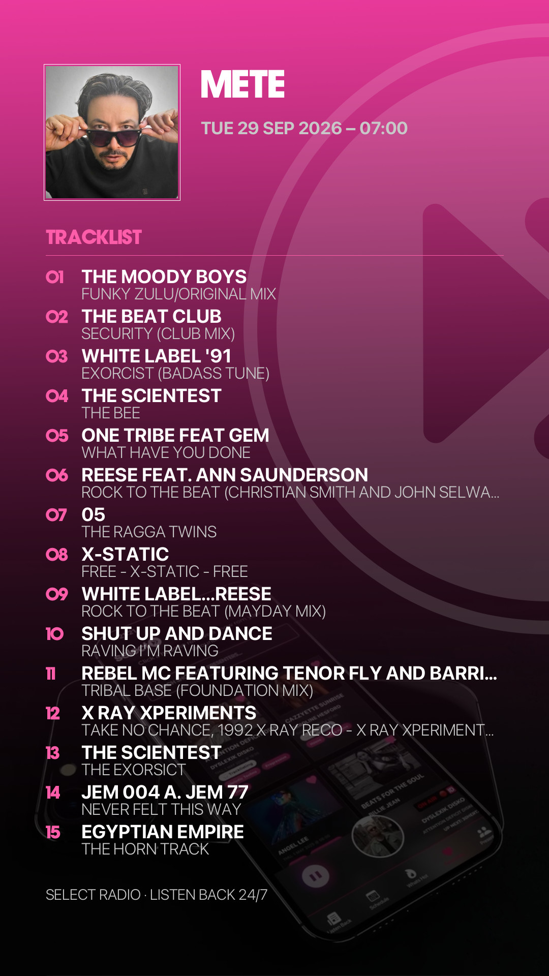 Tracklist Story Preview