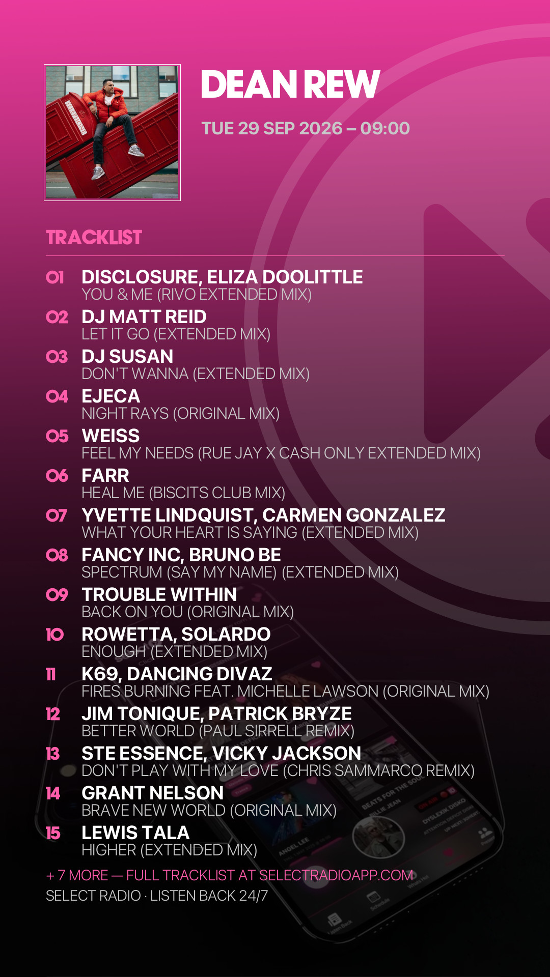 Tracklist Story Preview