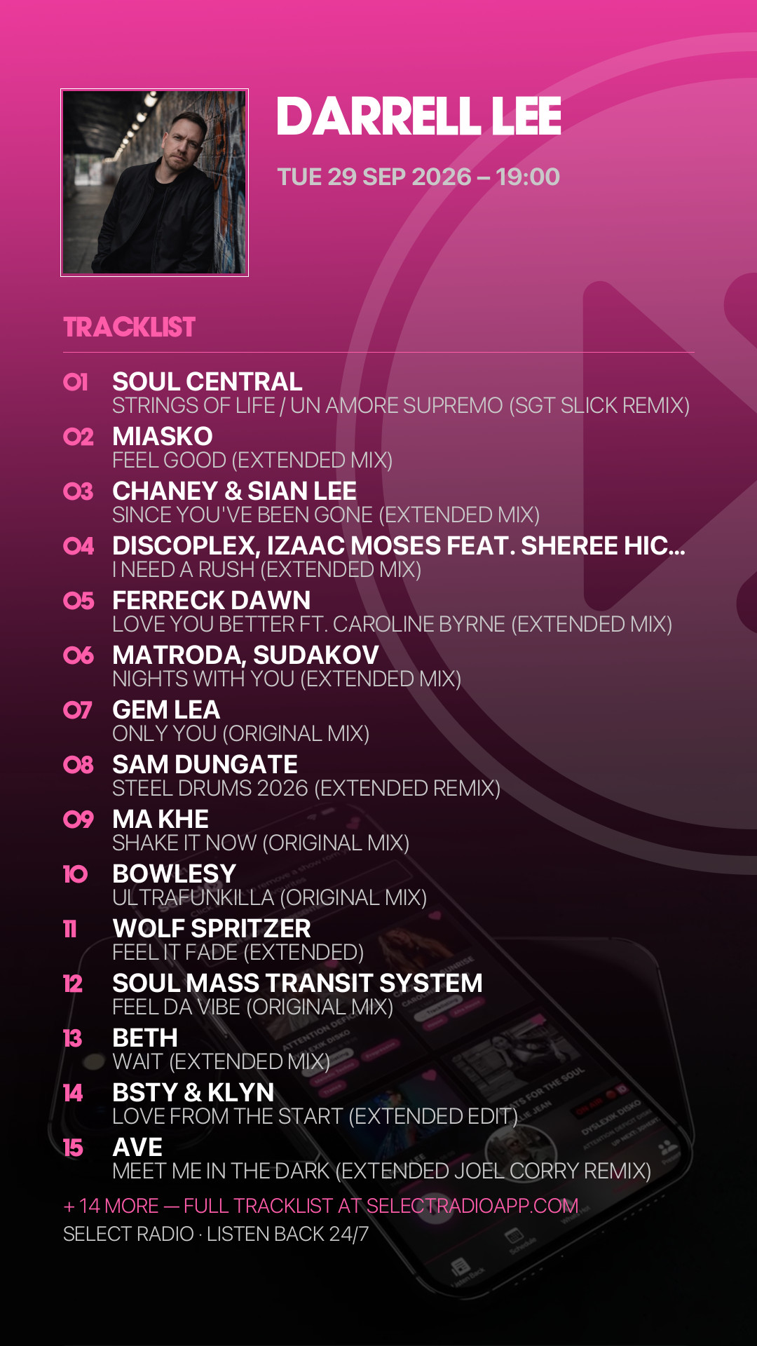 Tracklist Story Preview