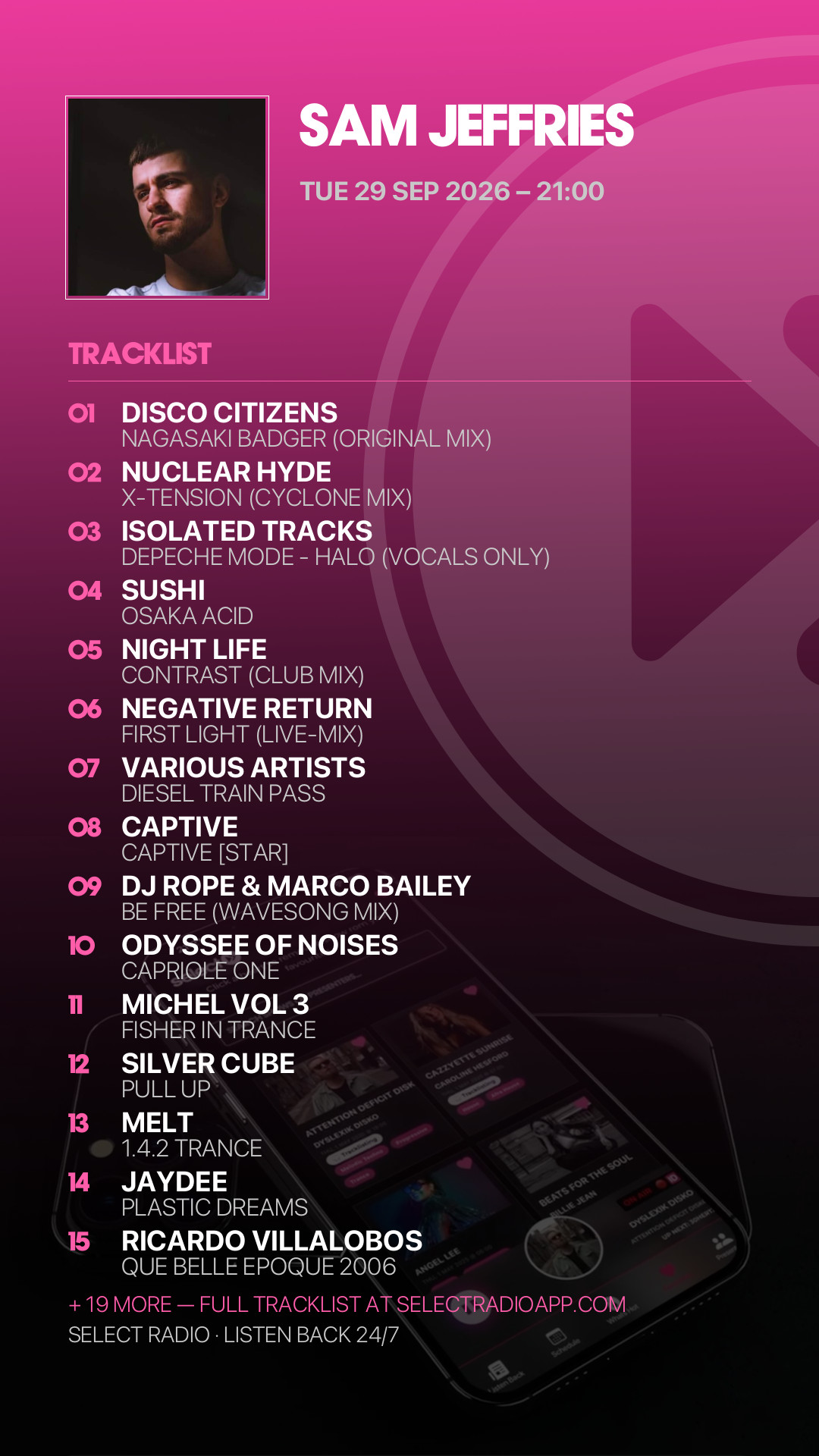 Tracklist Story Preview