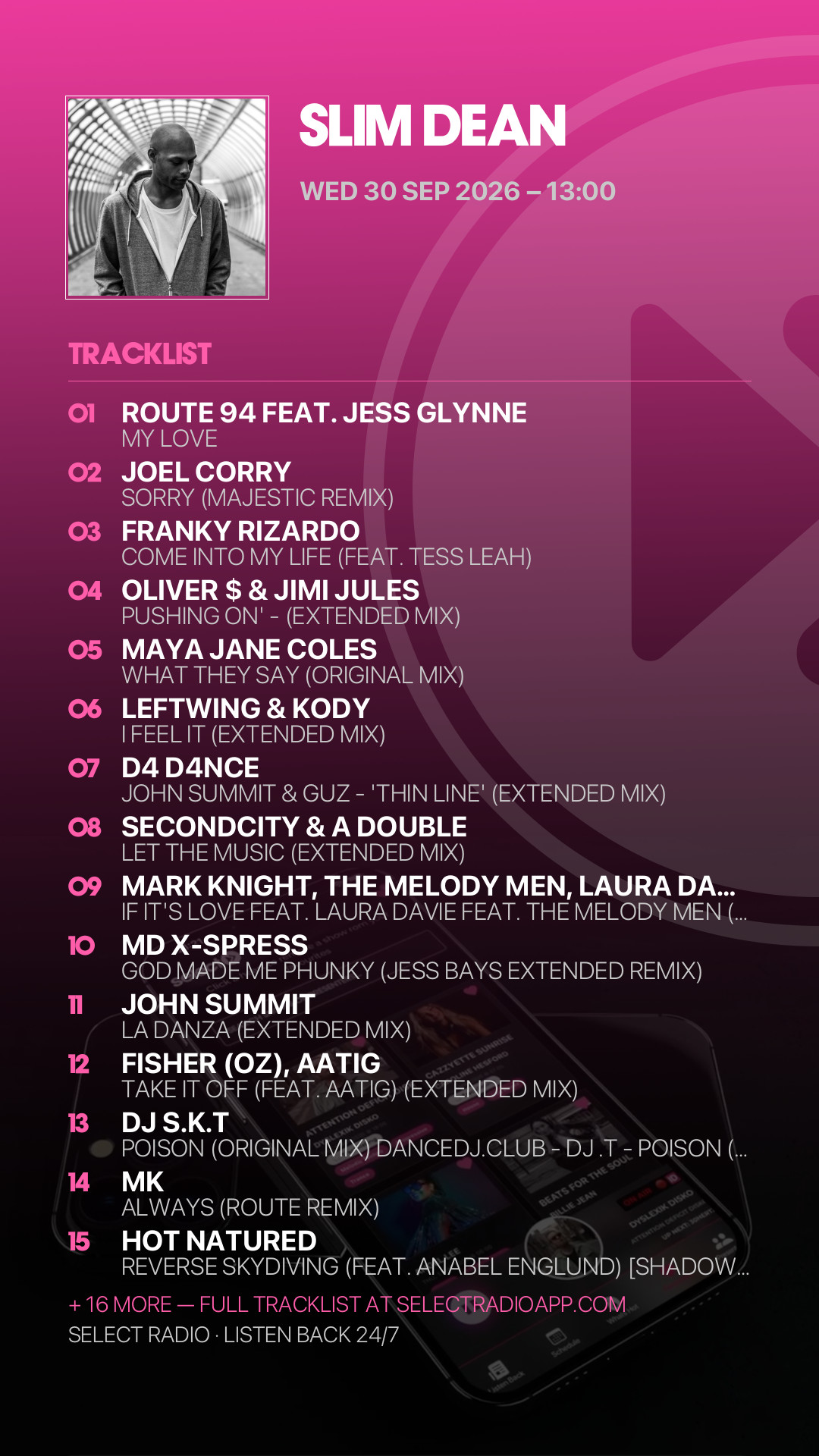Tracklist Story Preview