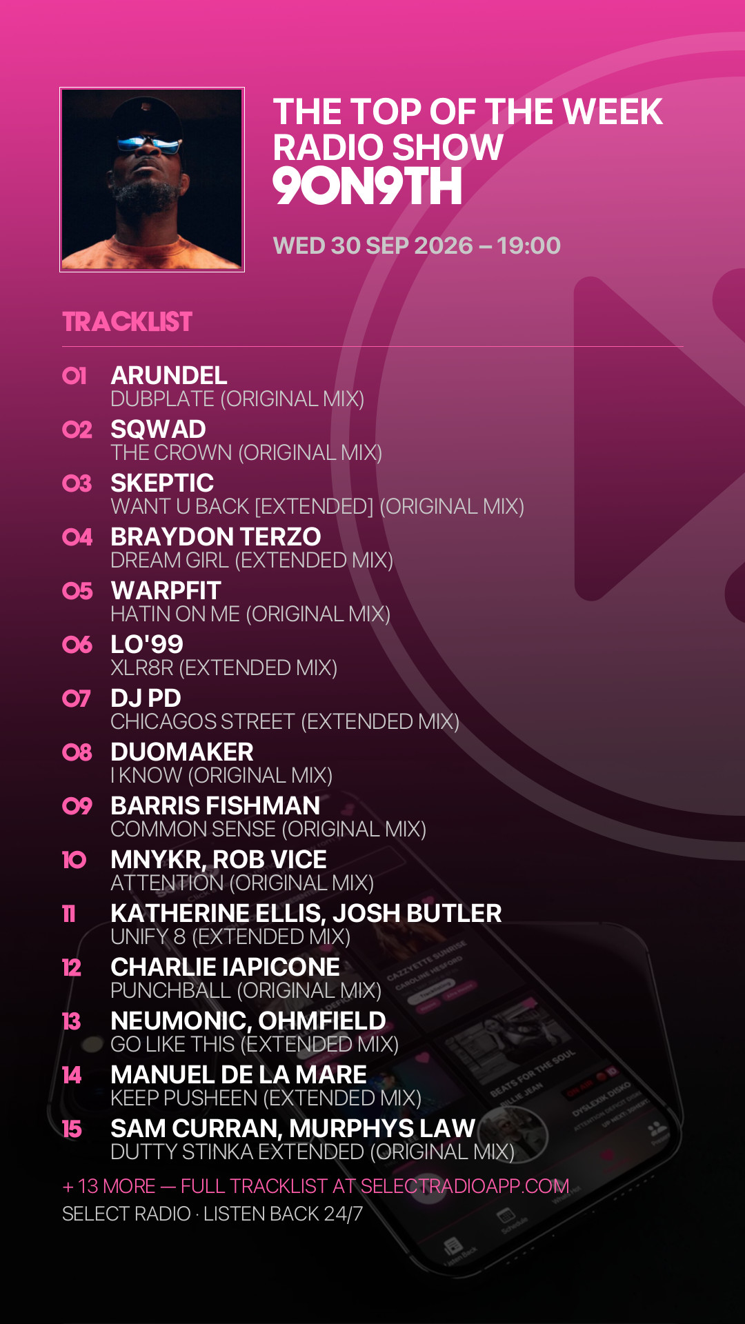 Tracklist Story Preview