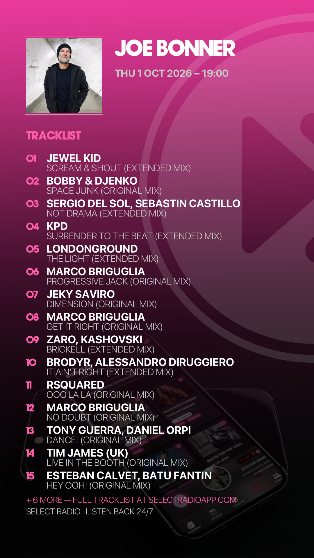 Tracklist Story Preview