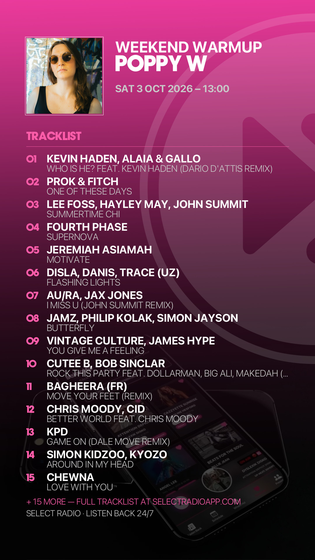 Tracklist Story Preview