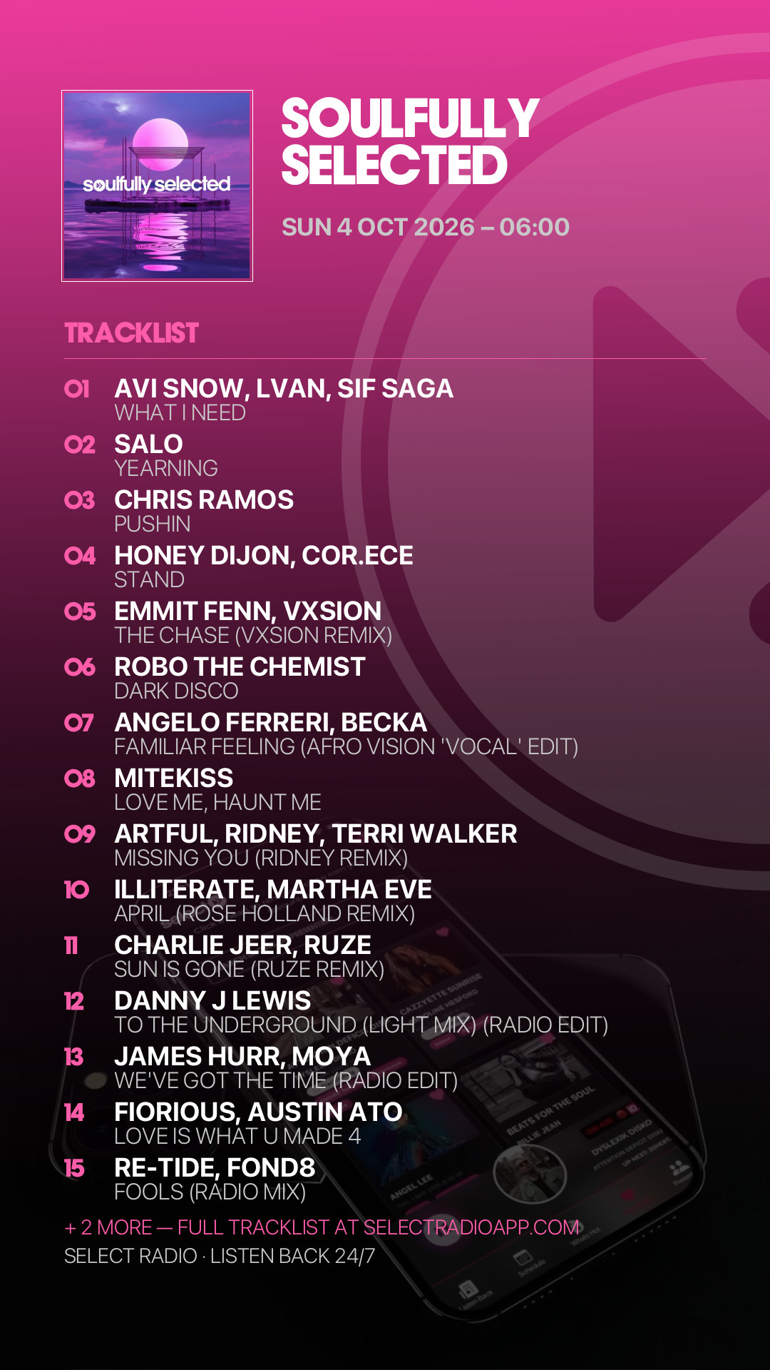 Tracklist Story Preview