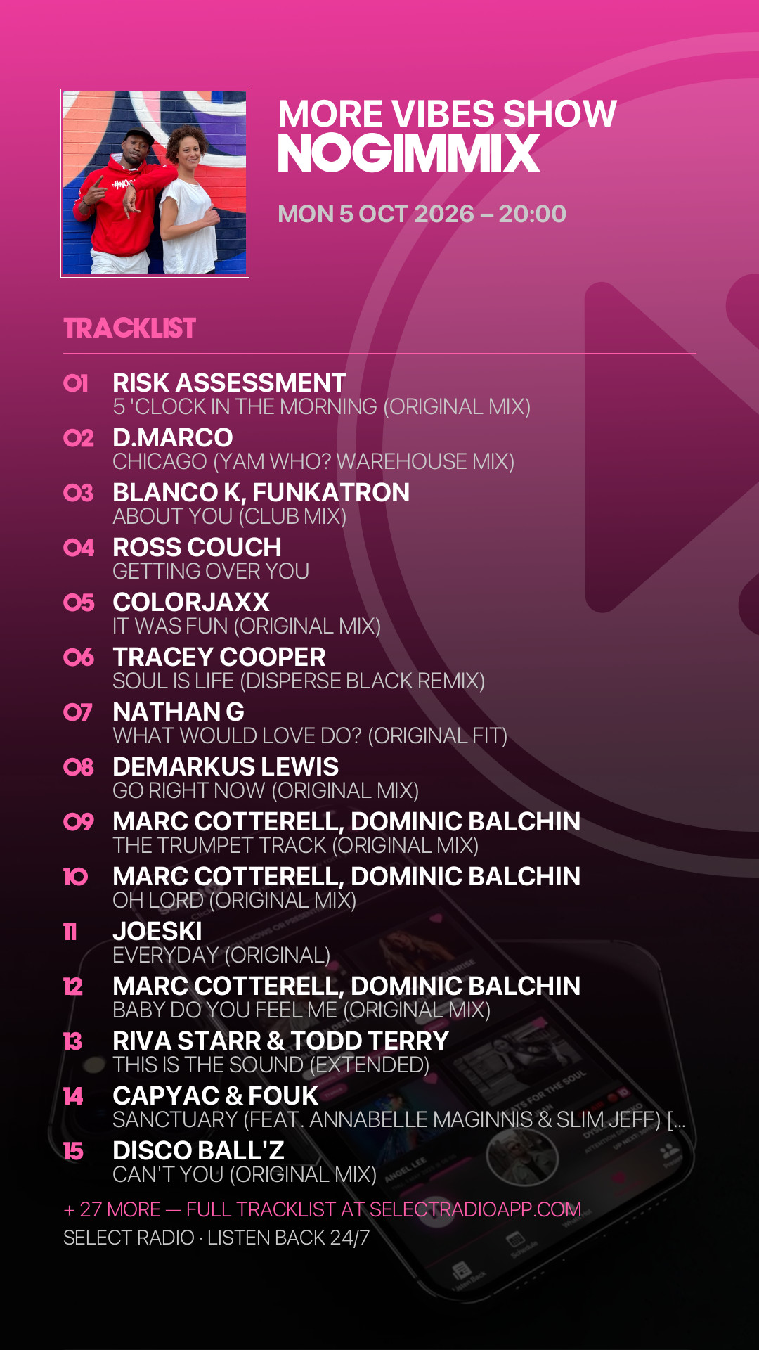 Tracklist Story Preview