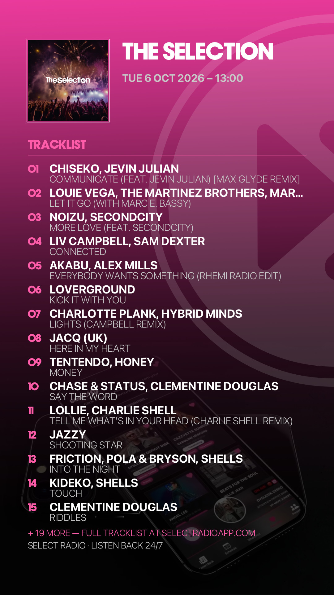 Tracklist Story Preview
