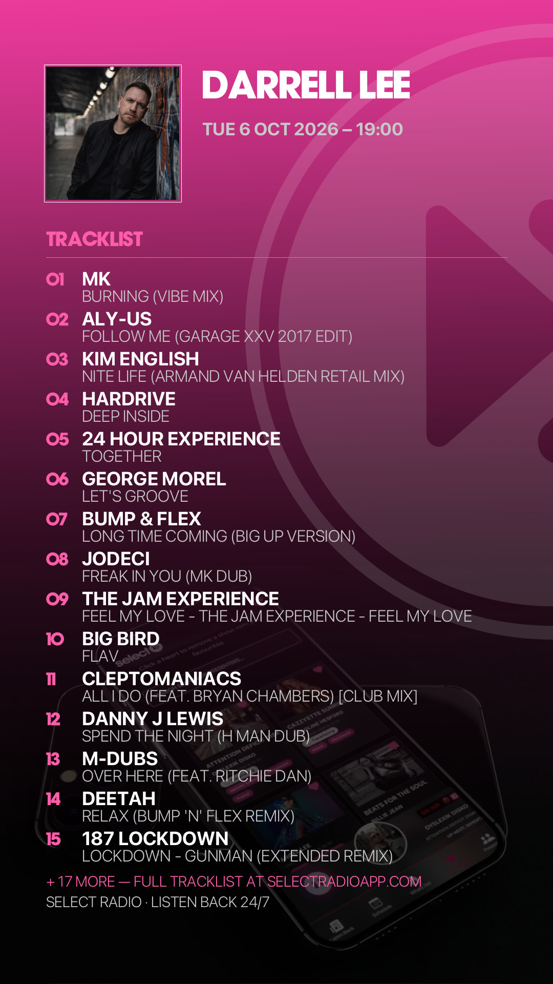 Tracklist Story Preview