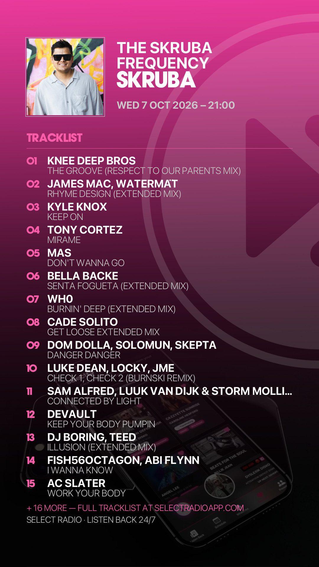 Tracklist Story Preview