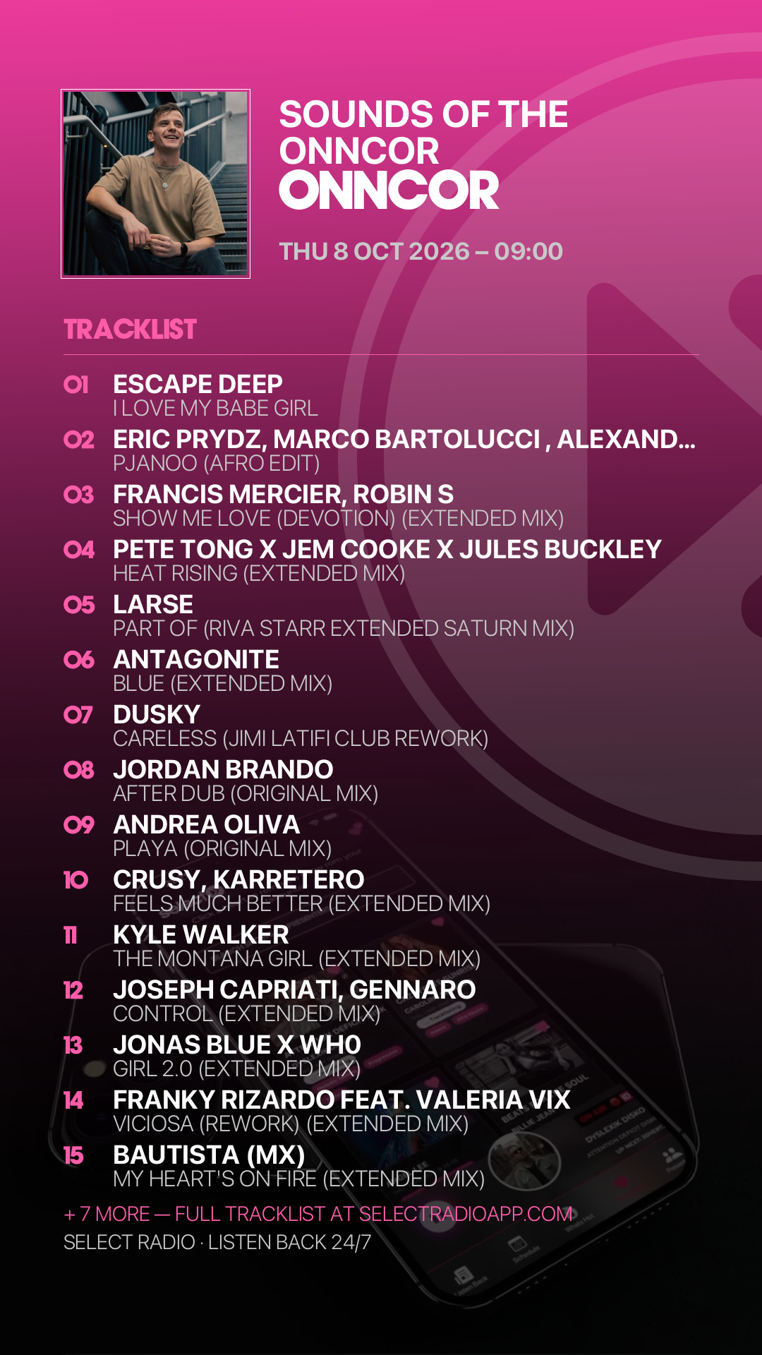 Tracklist Story Preview