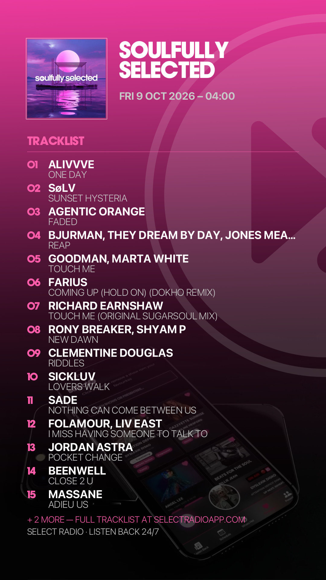 Tracklist Story Preview