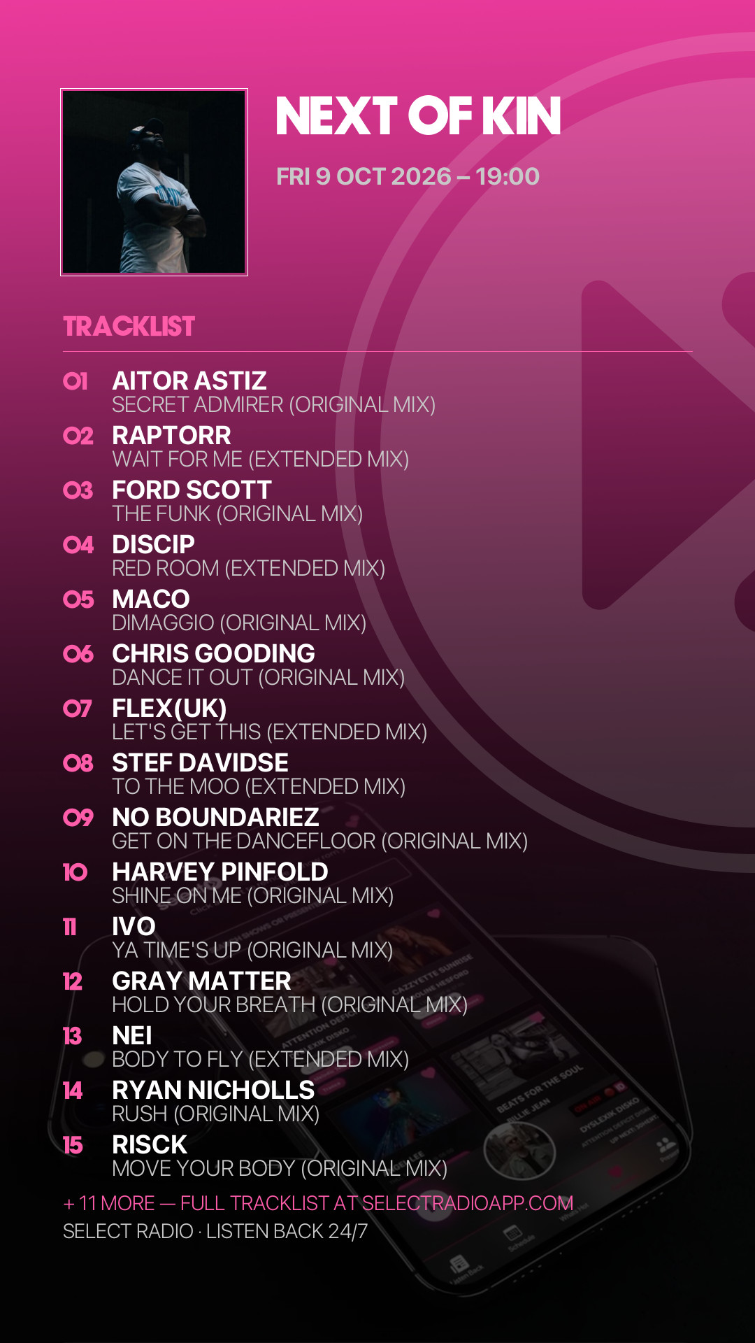Tracklist Story Preview