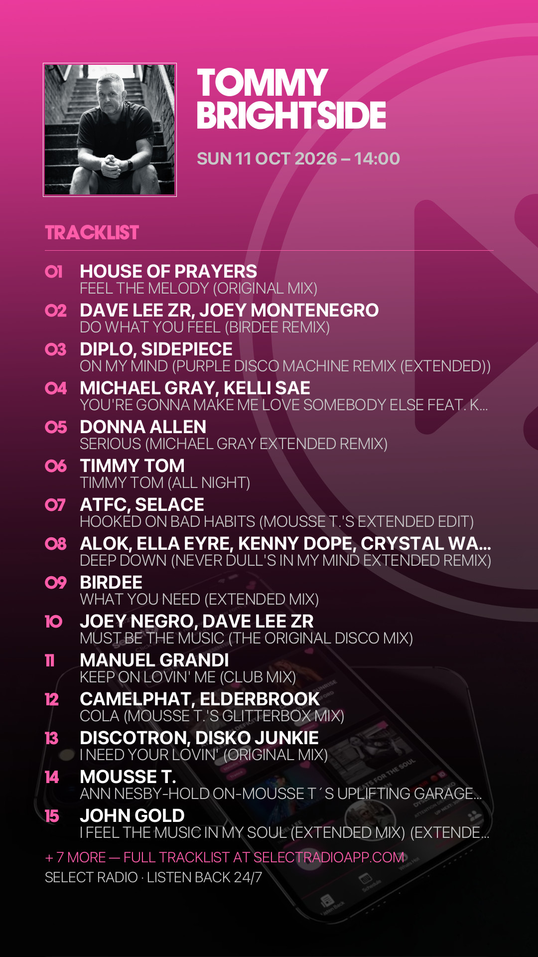 Tracklist Story Preview