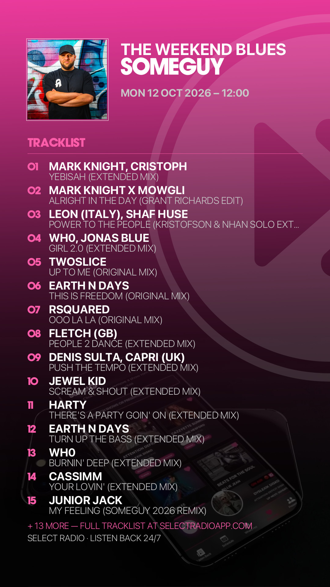 Tracklist Story Preview