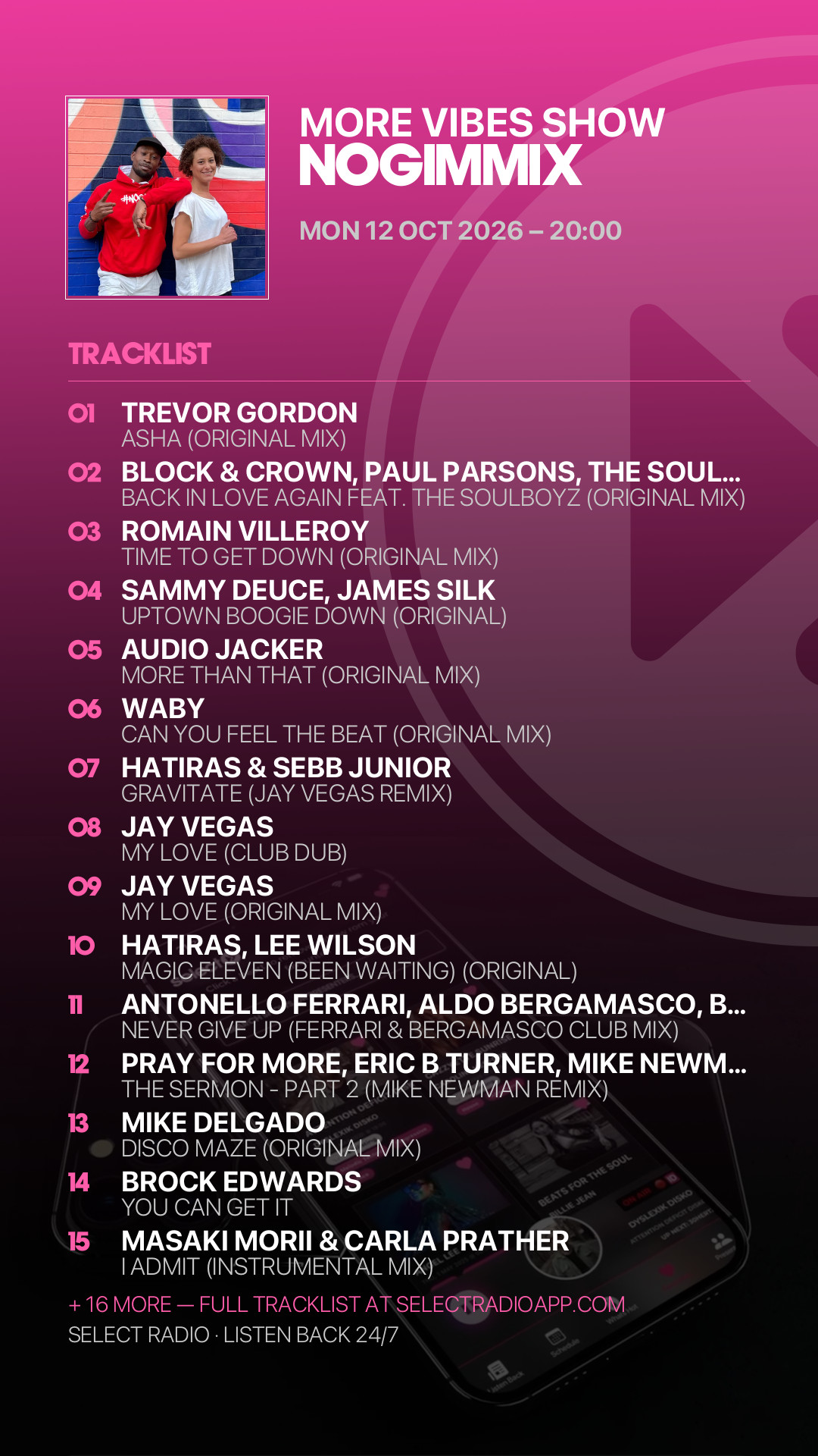 Tracklist Story Preview
