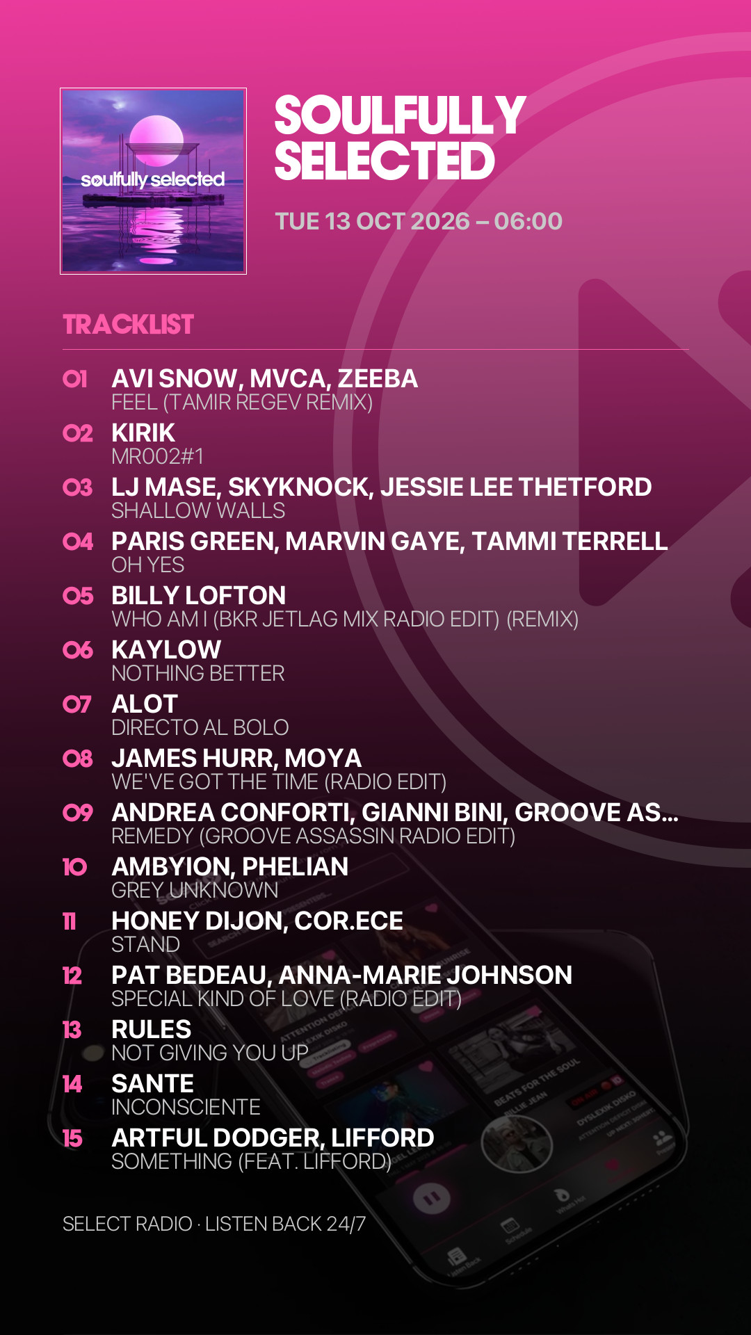 Tracklist Story Preview