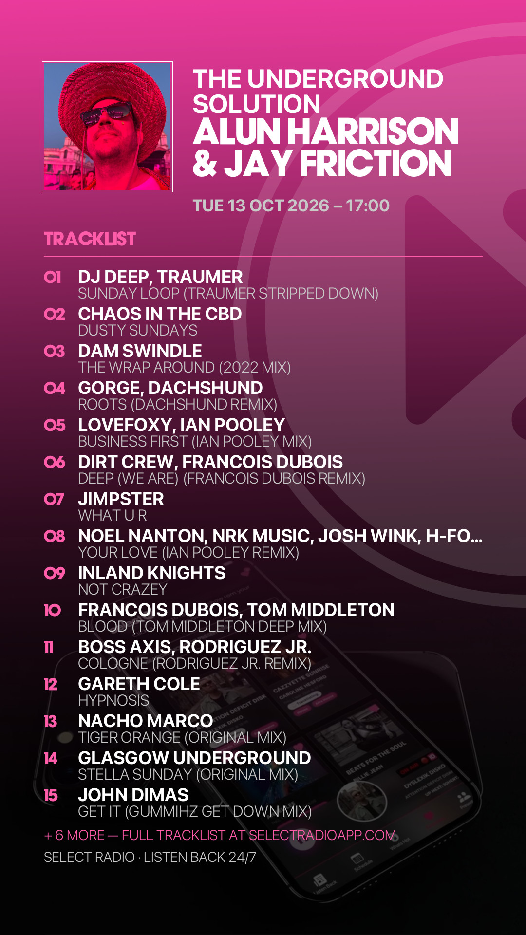 Tracklist Story Preview