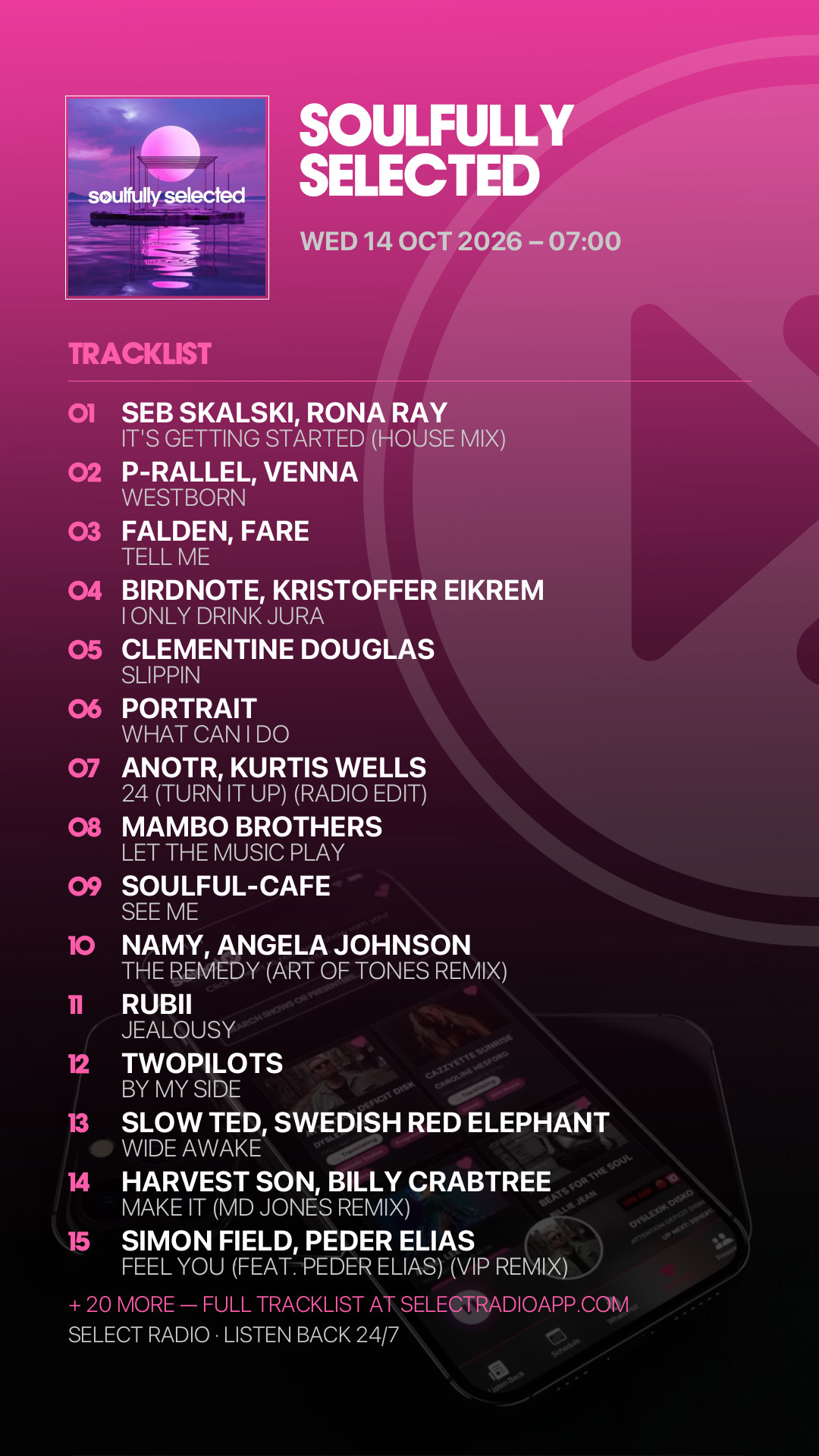 Tracklist Story Preview