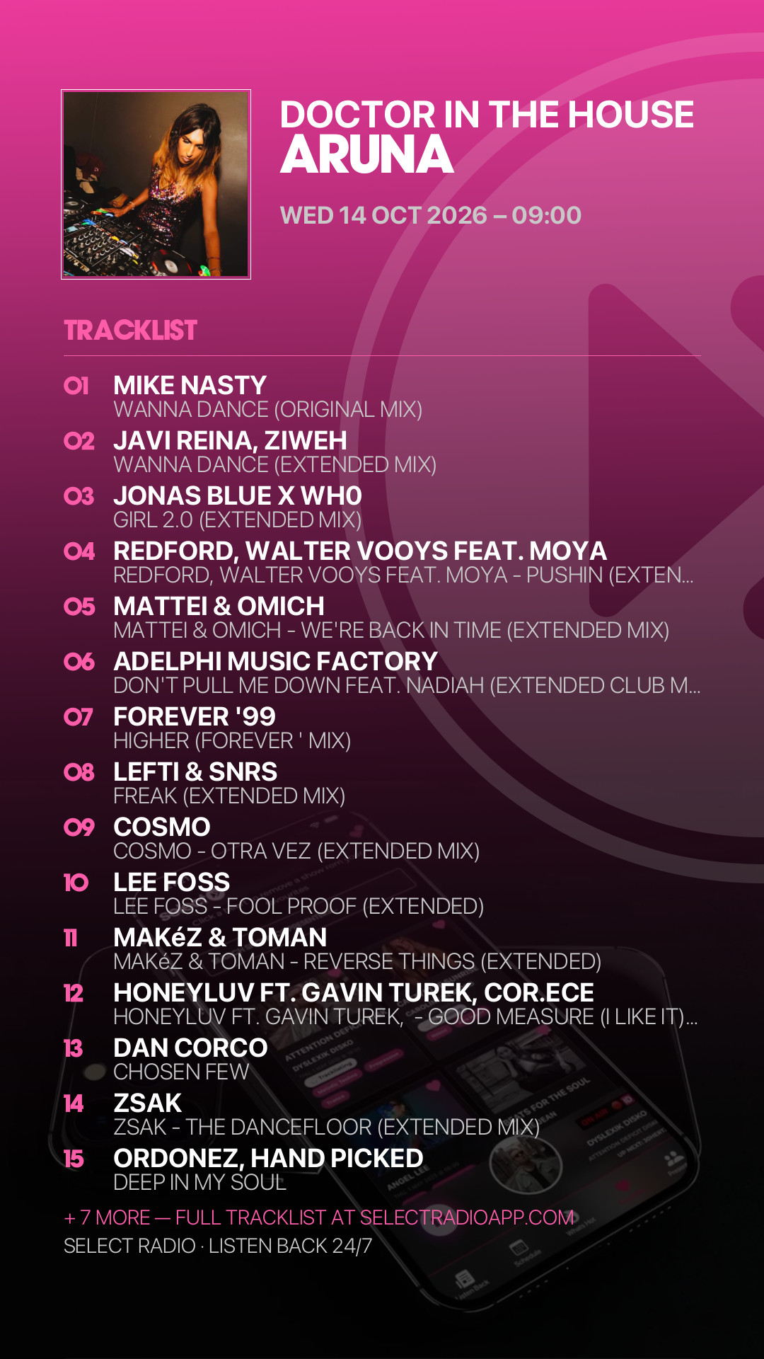 Tracklist Story Preview