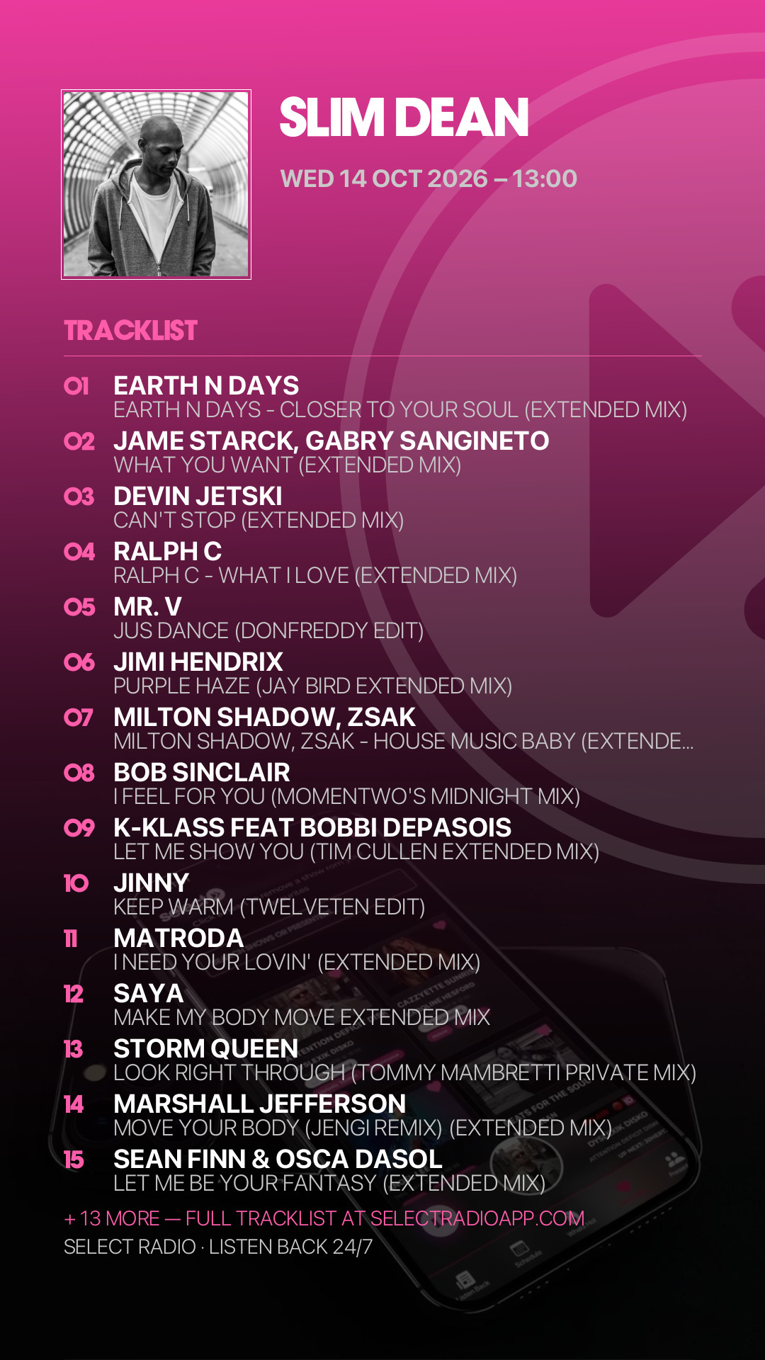Tracklist Story Preview