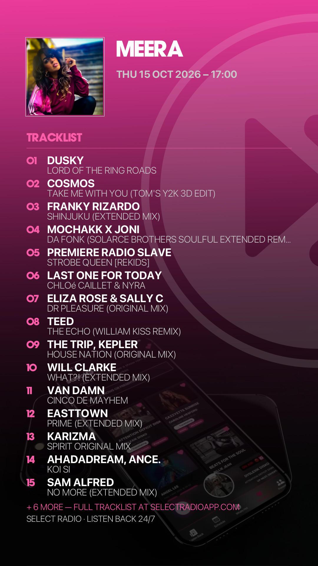 Tracklist Story Preview