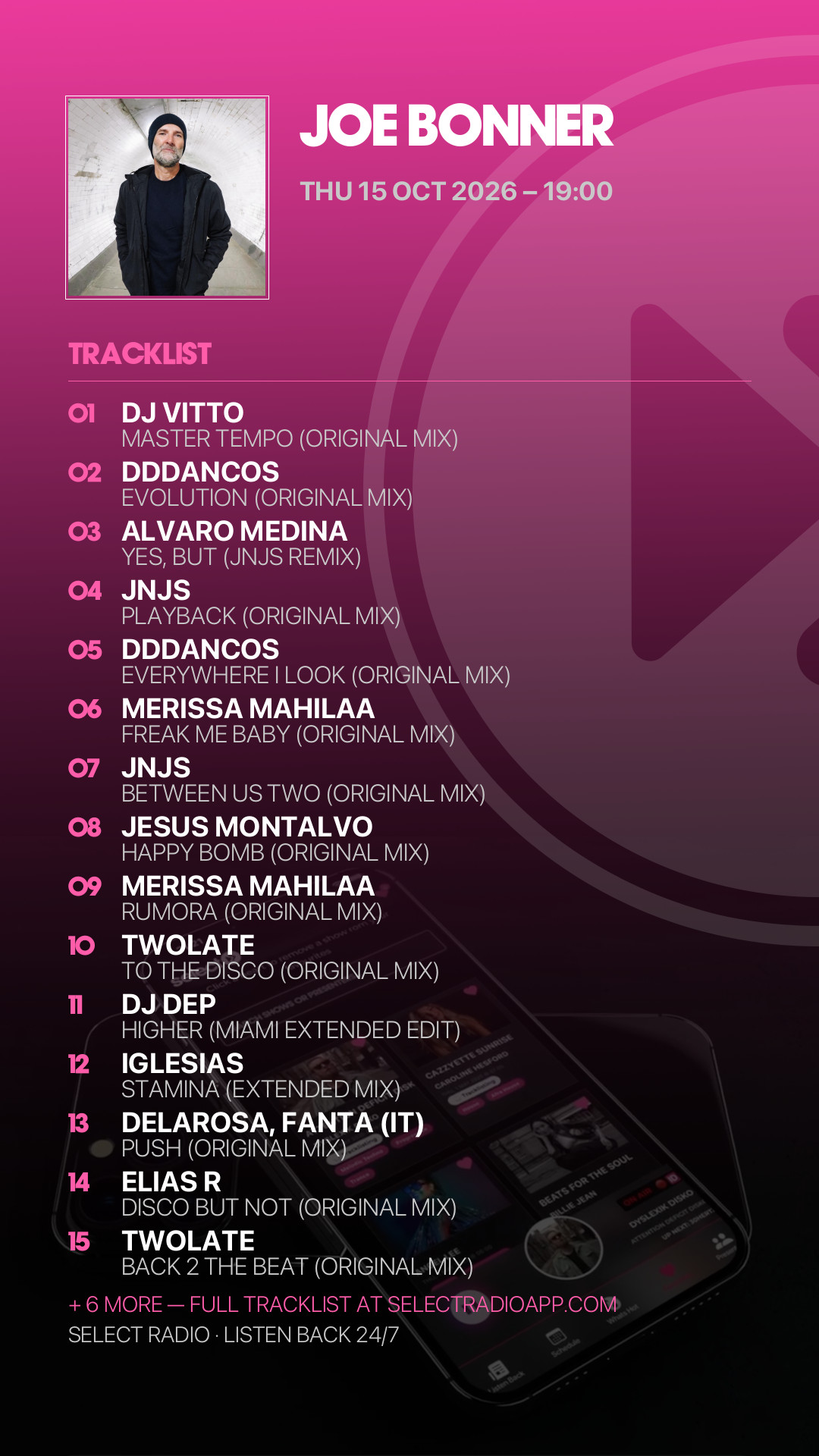 Tracklist Story Preview