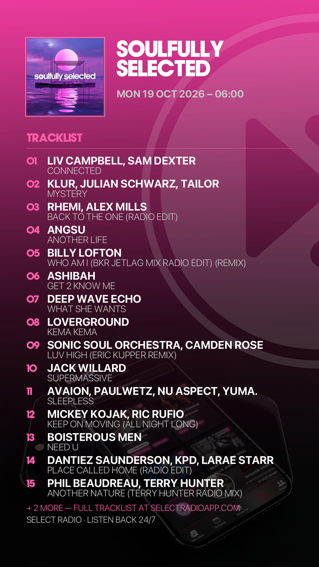 Tracklist Story Preview